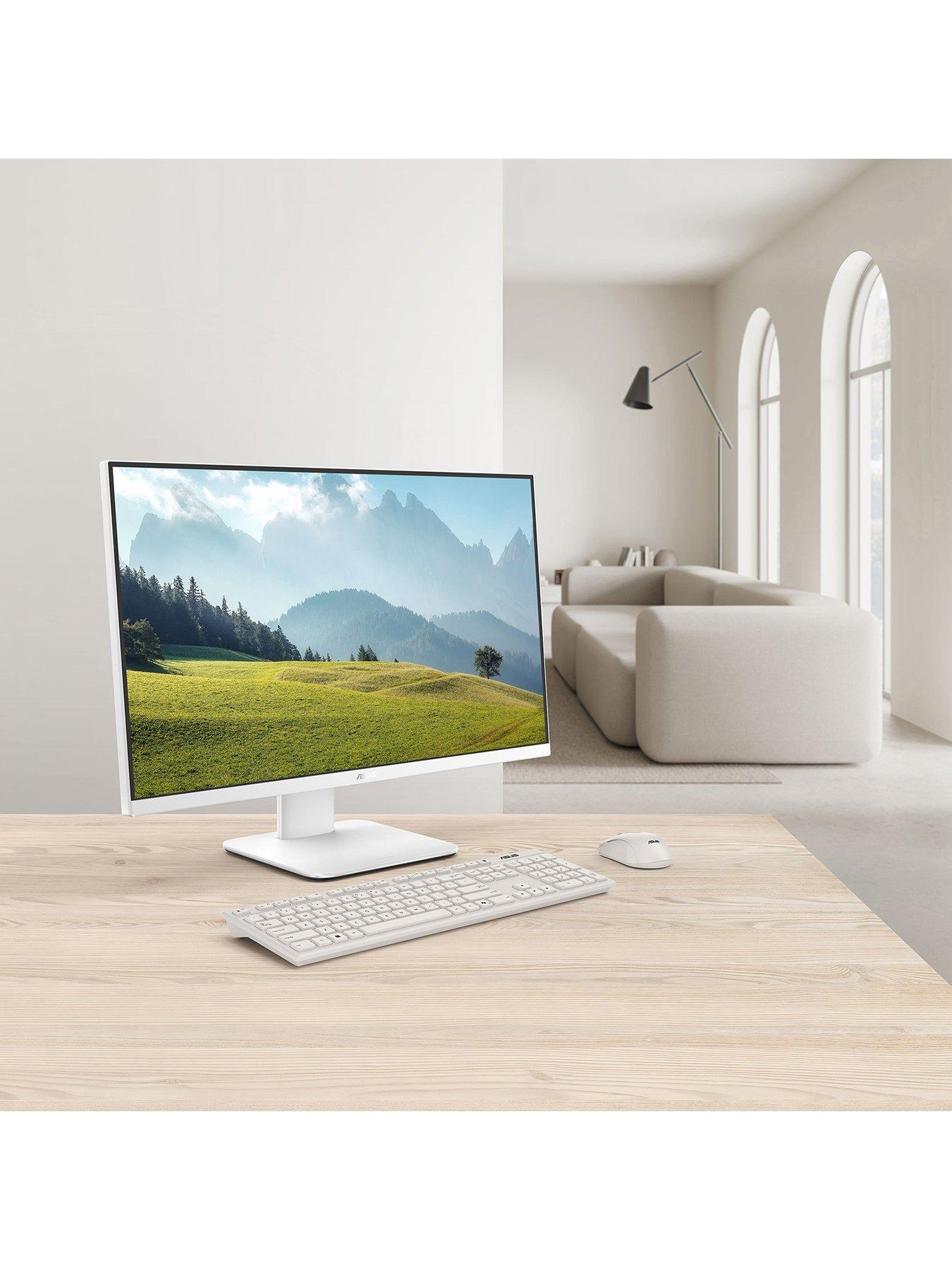 Image 7 of 7 of Asus AIO Desktop - 27in - AMD Ryzen AI 7 - 16GB RAM - 512GB - White