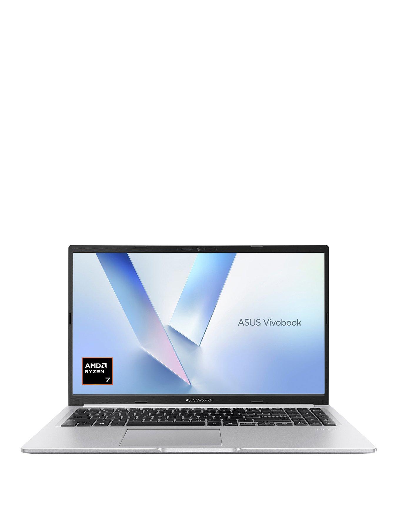 Asus Vivobook 15 - 15.6in Laptop - AMD Ryzen 7 - 16GB RAM - 512GB - Silver