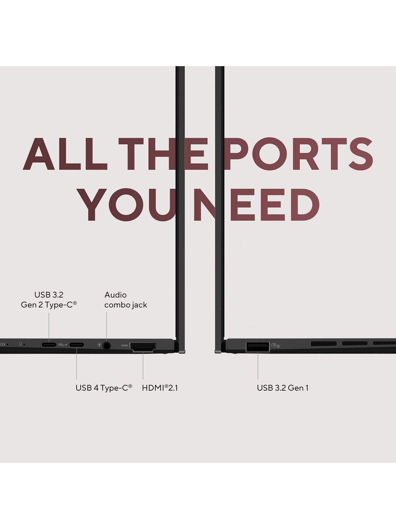  image of asus-zenbook-14-copilot-pc-14in-oled-amd-ryzen-ai-5-16gb-ram-1tb-black