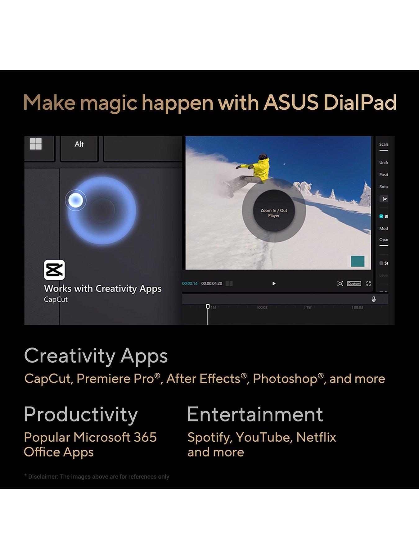 Image 4 of 7 of Asus ProArt PX13 Convertible&nbsp;Laptop - 13.3in 3K OLED Touchscreen, AMD Ryzen&nbsp;AI MAX, 32GB RAM, 1TB SSD - Black