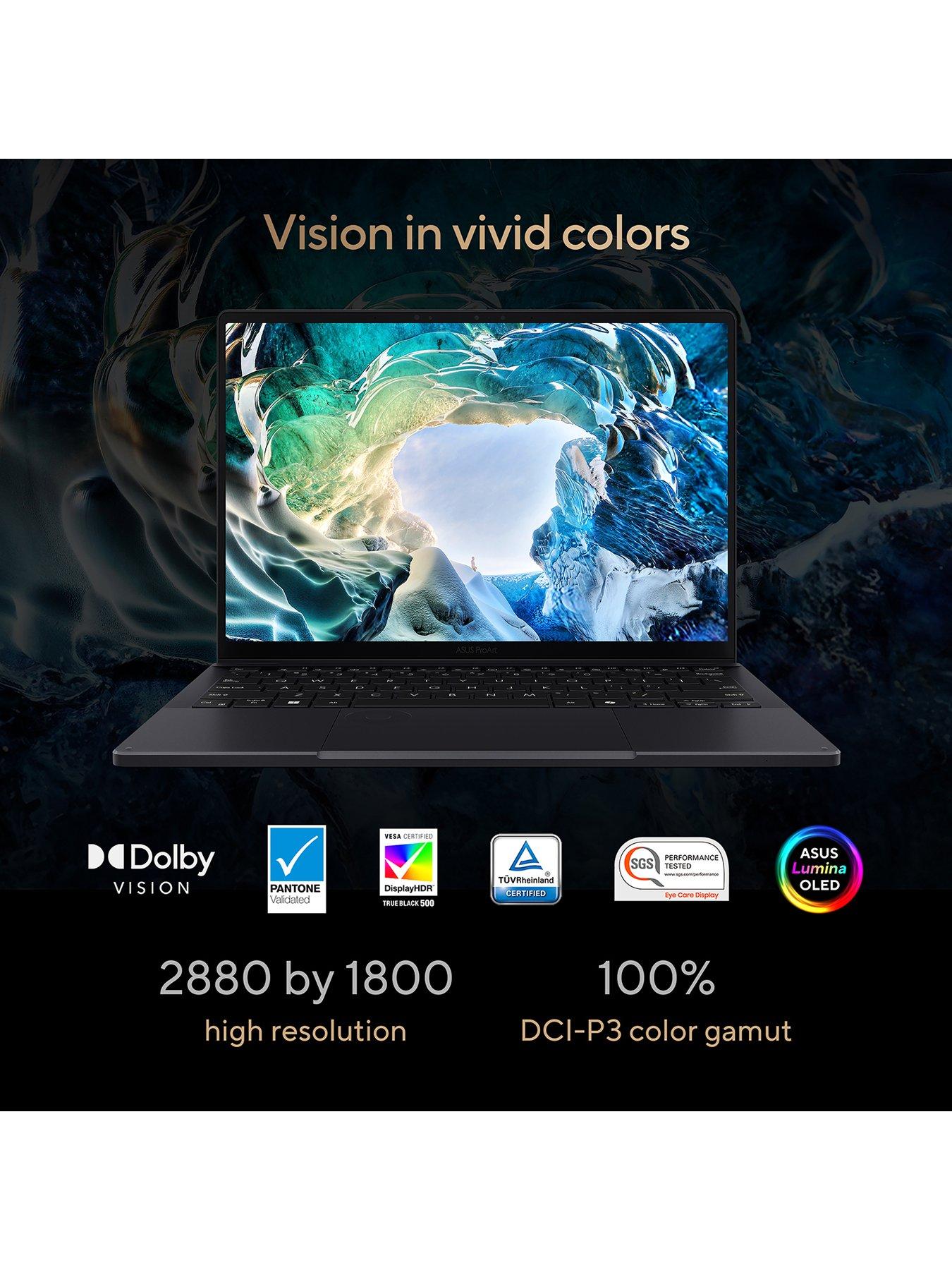  image of asus-proart-px13-convertiblenbsplaptop-133in-3k-oled-touchscreen-amd-ryzennbspai-max-32gb-ram-1tb-ssd-black