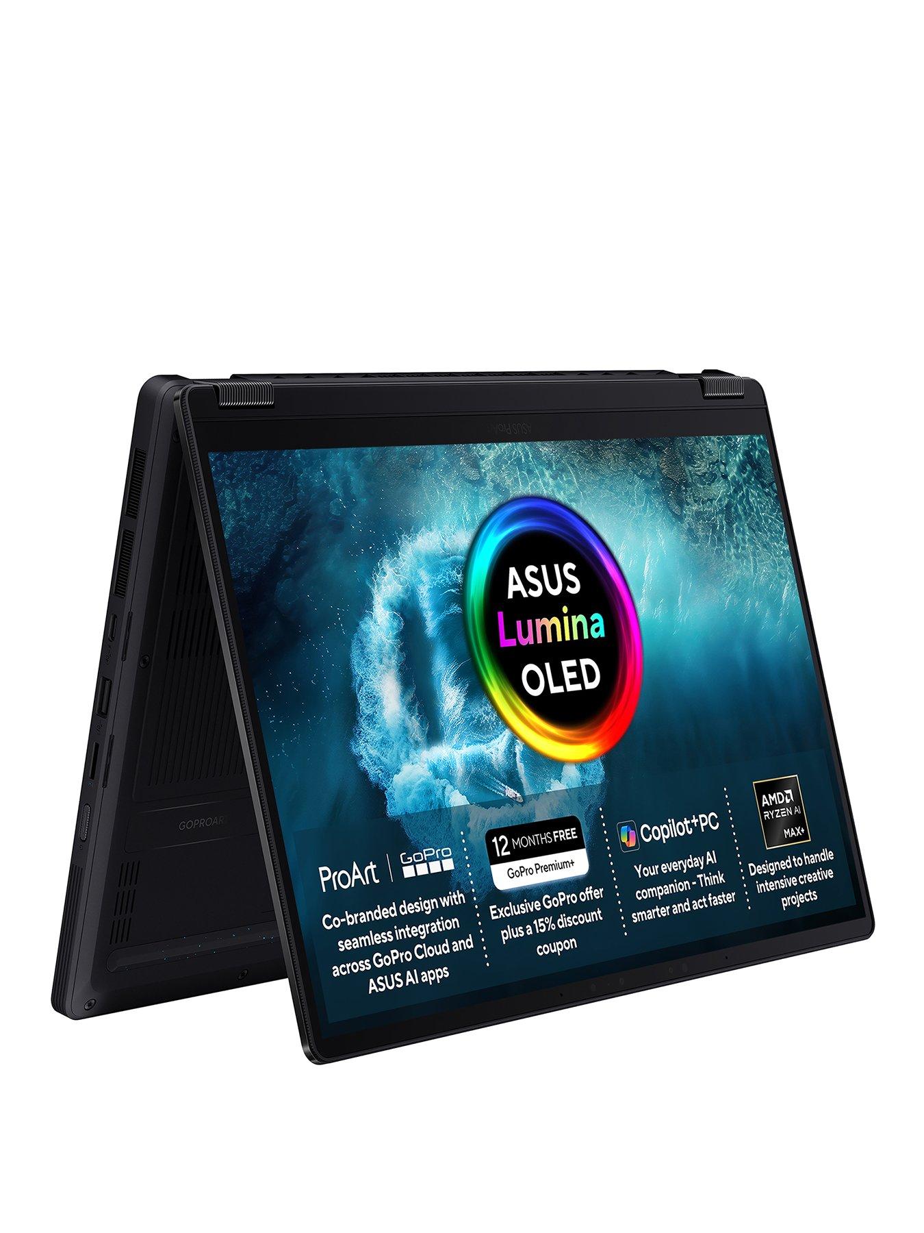 Asus ProArt GoPro Edition PX13 - Copilot+ PC - 13.3in OLED - AMD AI MAX - 128GB RAM - 2TB – Black