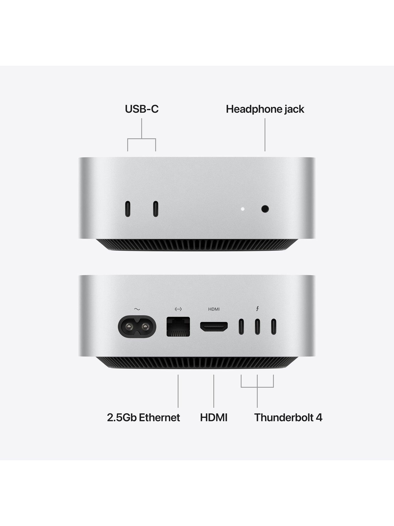 Image 4 of 8 of Apple Mac mini (M6, 2026)&nbsp;with 12-core CPU and 12-core GPU, 16GB Unified Memory, 512GB SSD - Silver