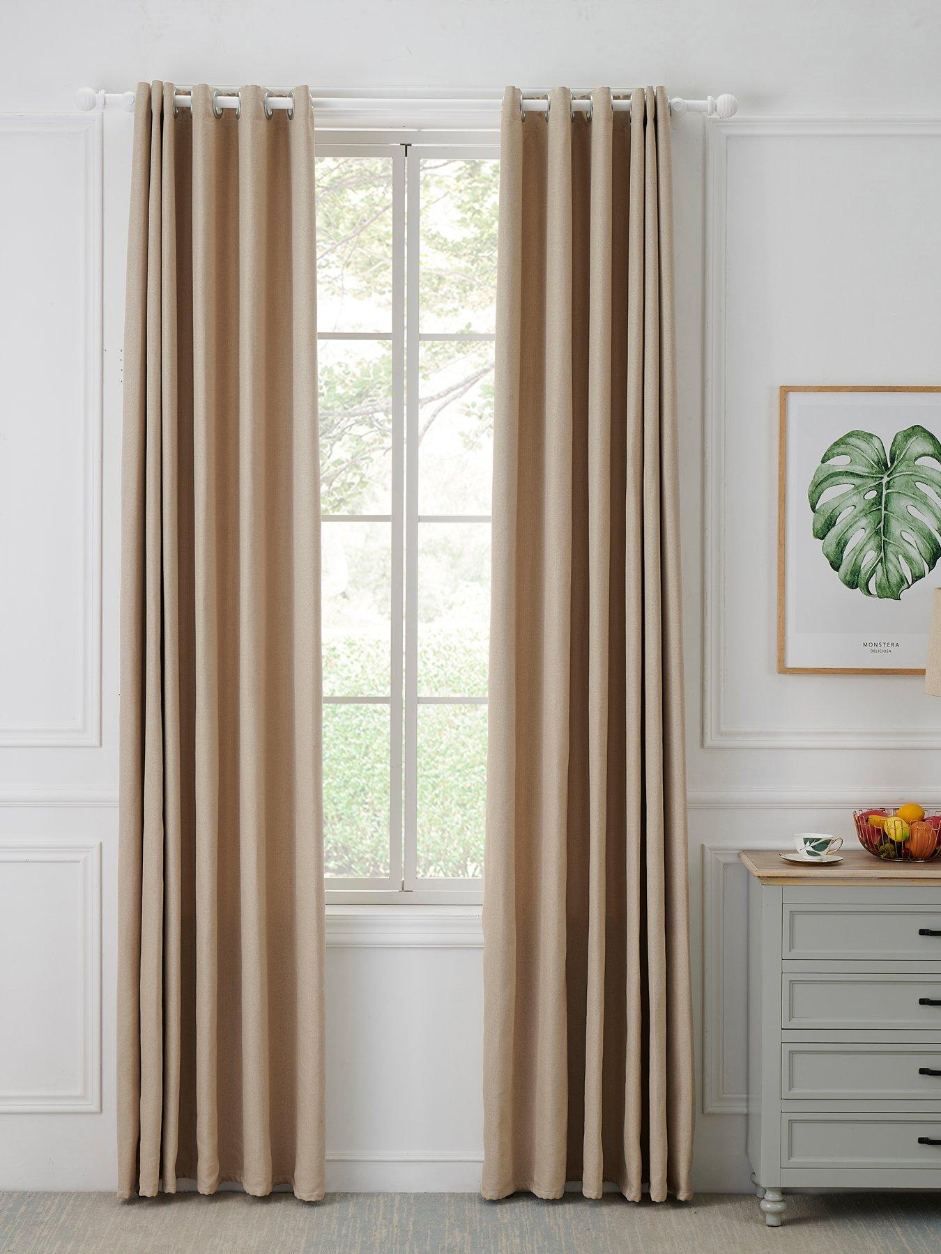 The Very Collection 35mm Grooved Ball Wood Pole 1.5m