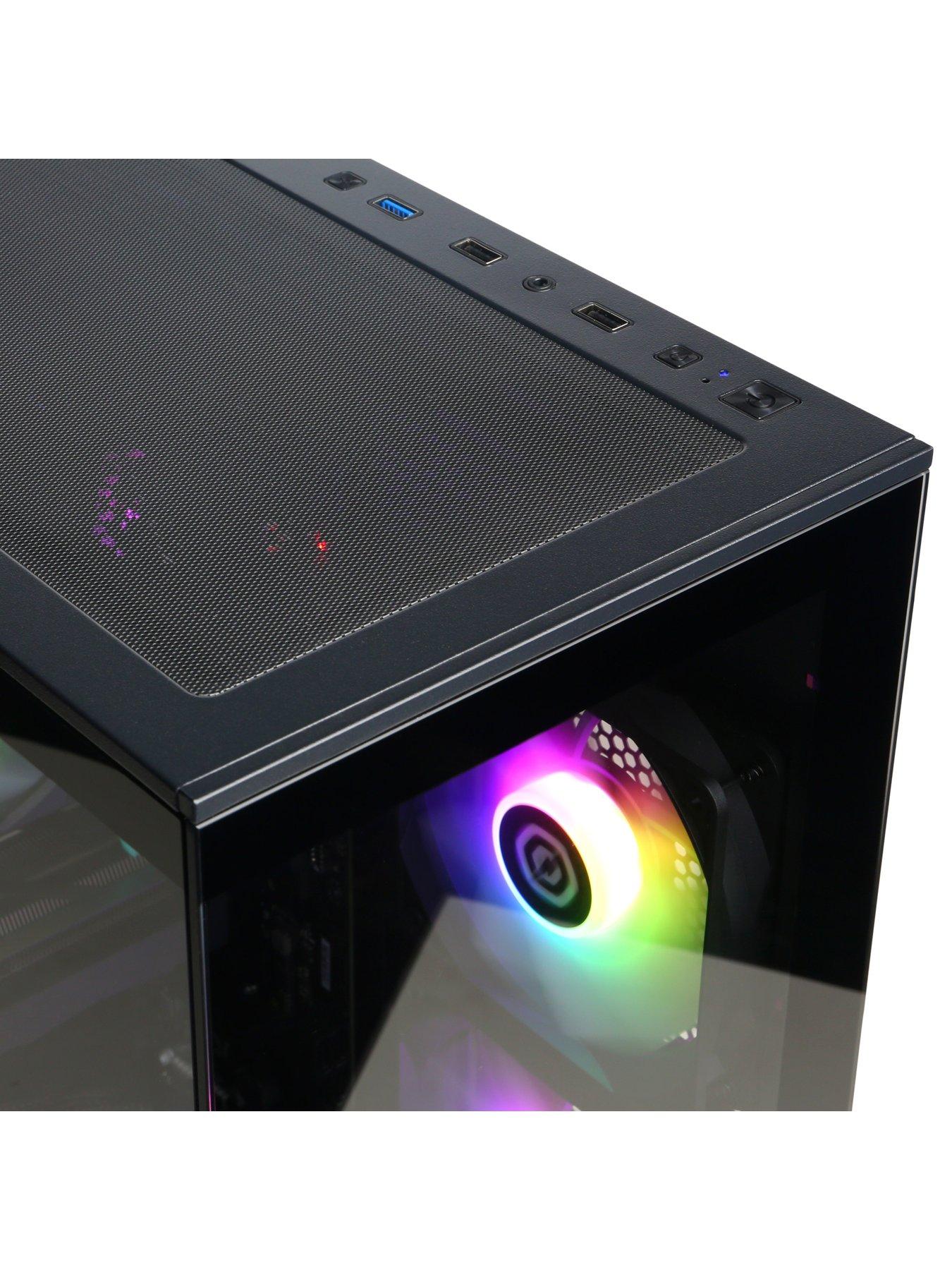 Image 4 of 6 of CyberPower PC Gaming Desktop -&nbsp;AMD Ryzen 5 7500F,&nbsp;GeForce RTX 5060, 16GB RAM, 1TB SSD