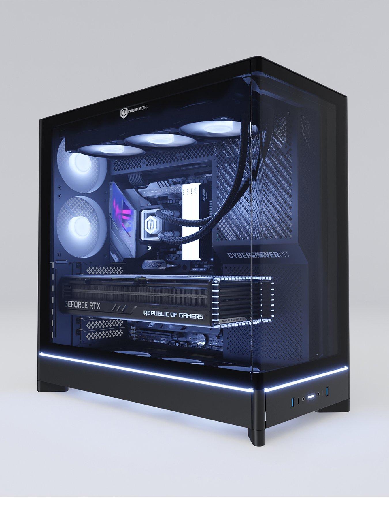 CyberPower PC Gaming Desktop - AMD Ryzen 7 9800X3D, NVIDIA GeForce RTX 5090, 32GB RAM, 2TB SSD