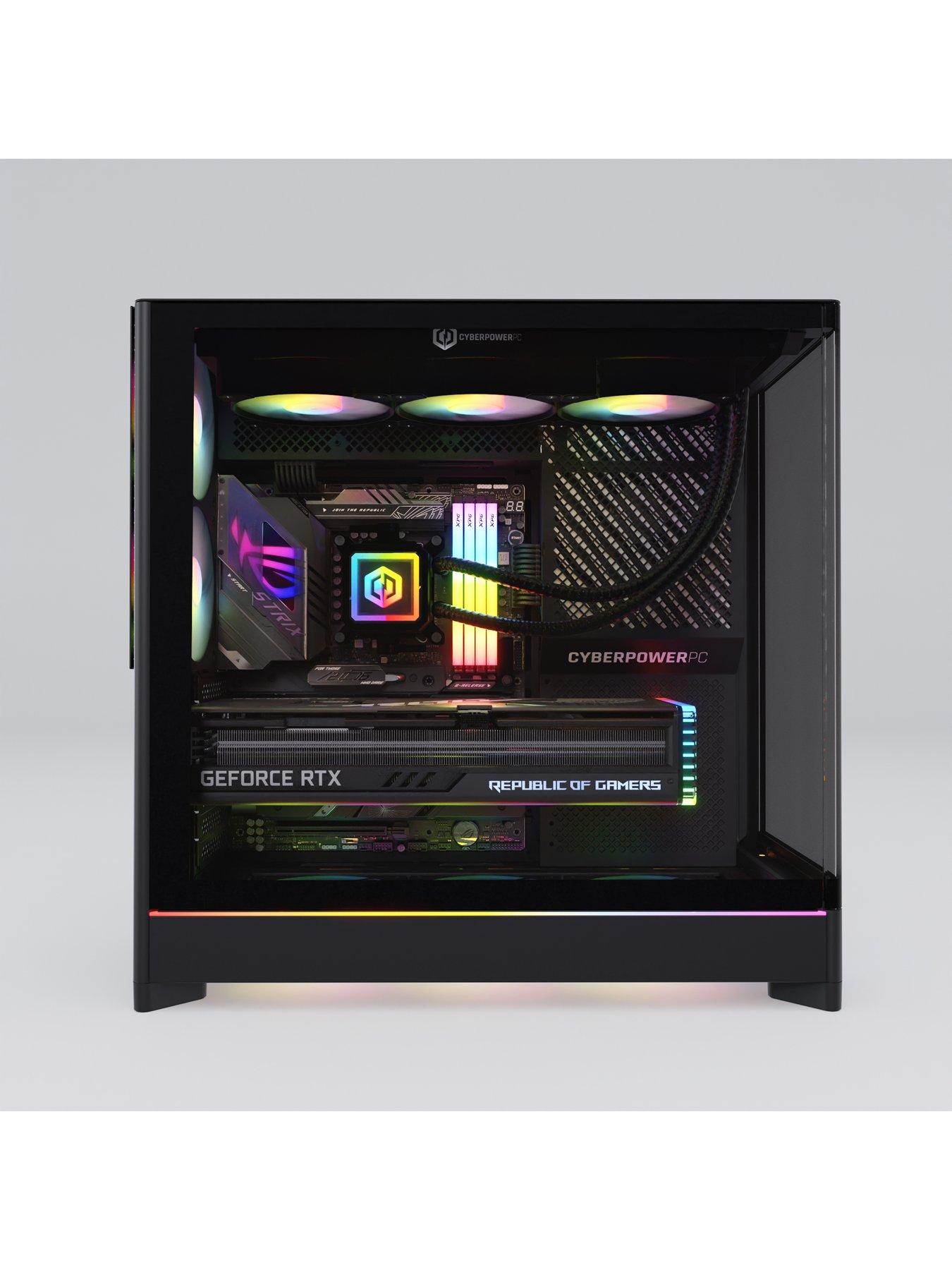 Image 4 of 5 of CyberPower PC Desktop PC -&nbsp;Intel Core Ultra 9 285K,&nbsp;GeForce RTX 5090, 32GB RAM, 2TB SSD