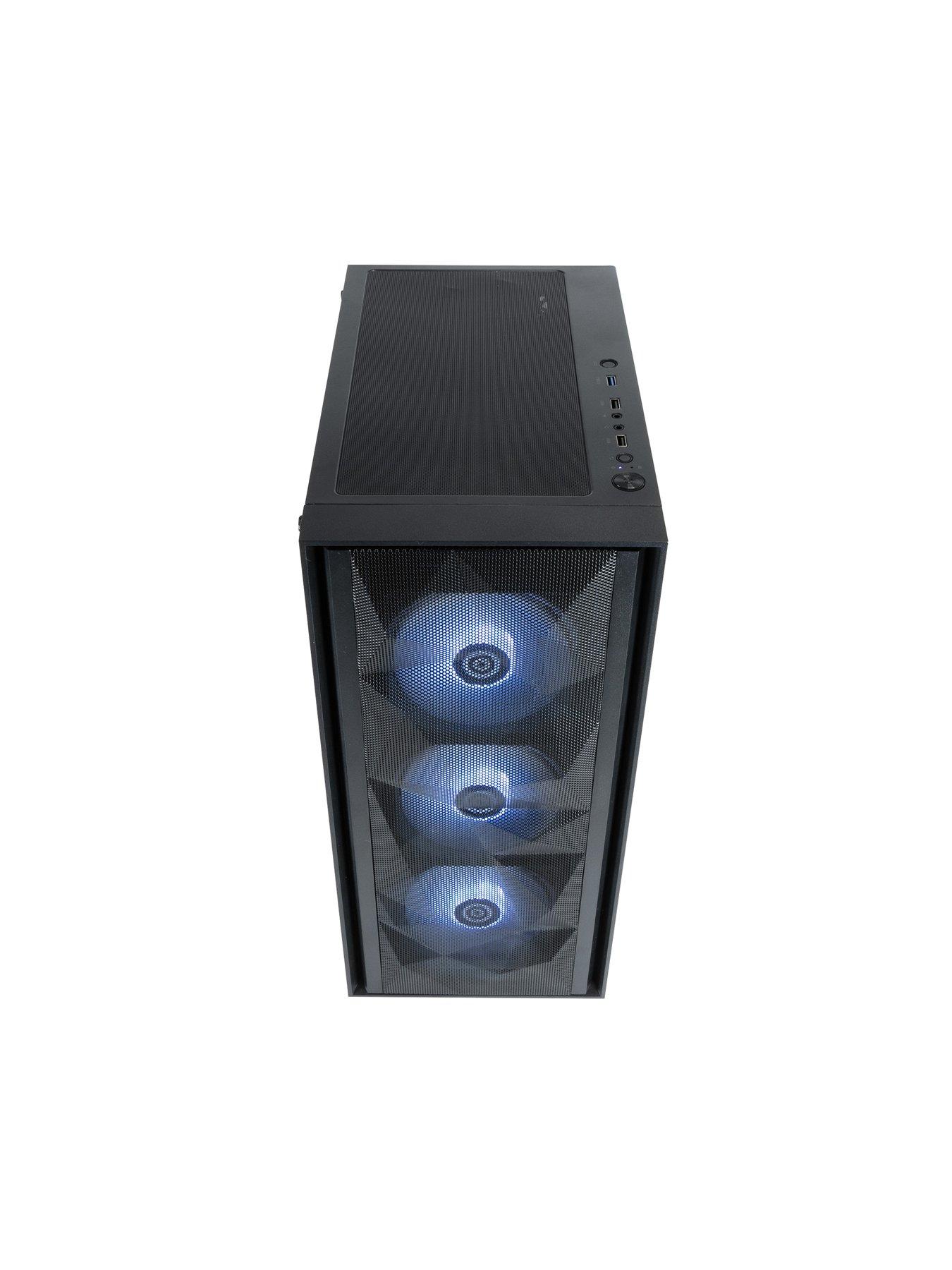 CyberPower PC Gaming Desktop Bundle - AMD Ryzen 5 5600G, 8GB RAM, 500GB ...