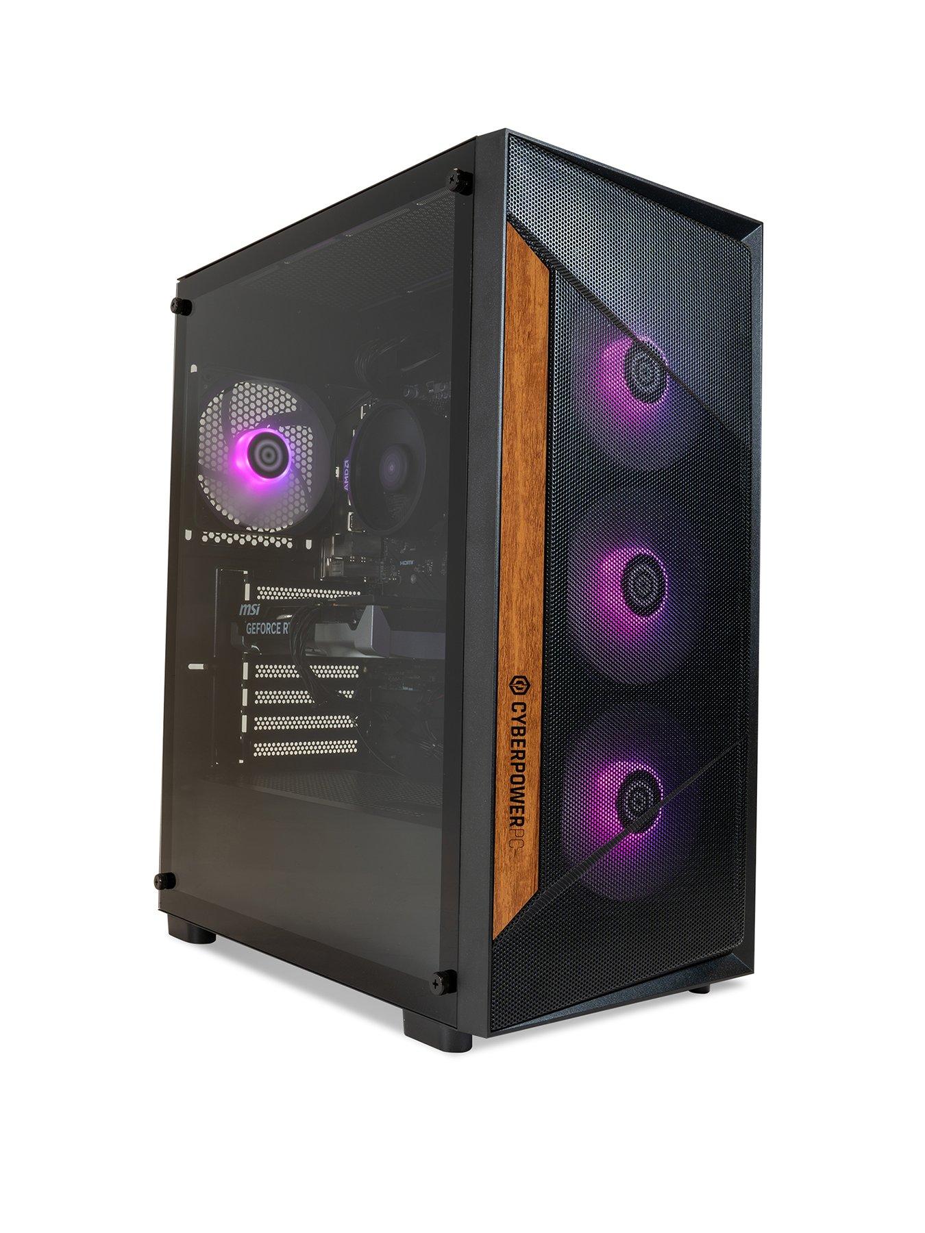 CyberPower PC CyberPower PC Gaming Desktop - AMD Ryzen 5 5500, GeForce RTX 3050, 16GB RAM, 500GB SSD