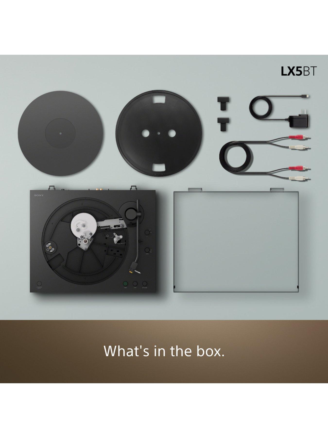 Image 7 of 8 of Sony PS-LX5BT Automatic Bluetooth Turntable &ndash; Black