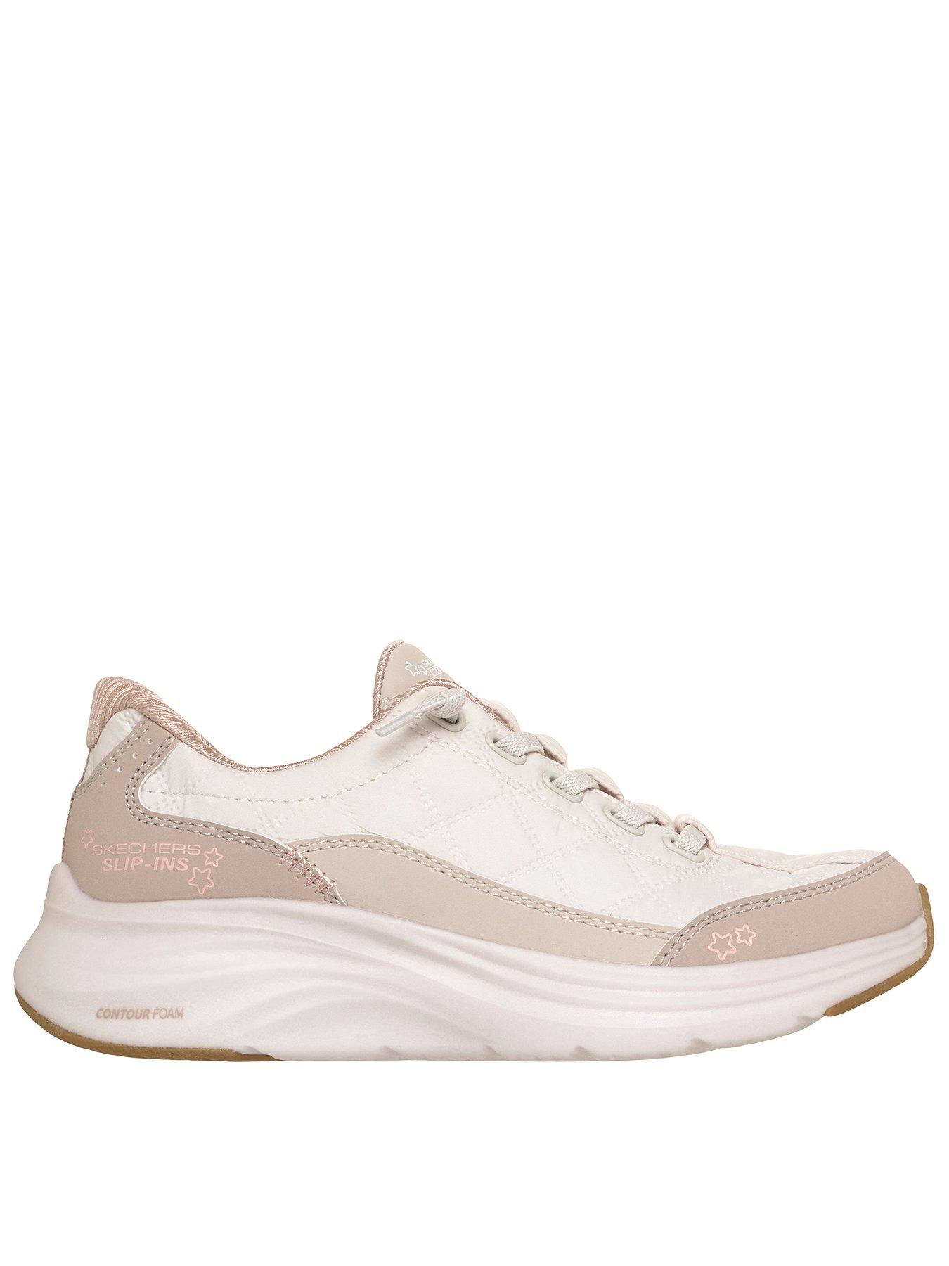 Skechers Contour Foam Slip Ins - Natural / Taupe