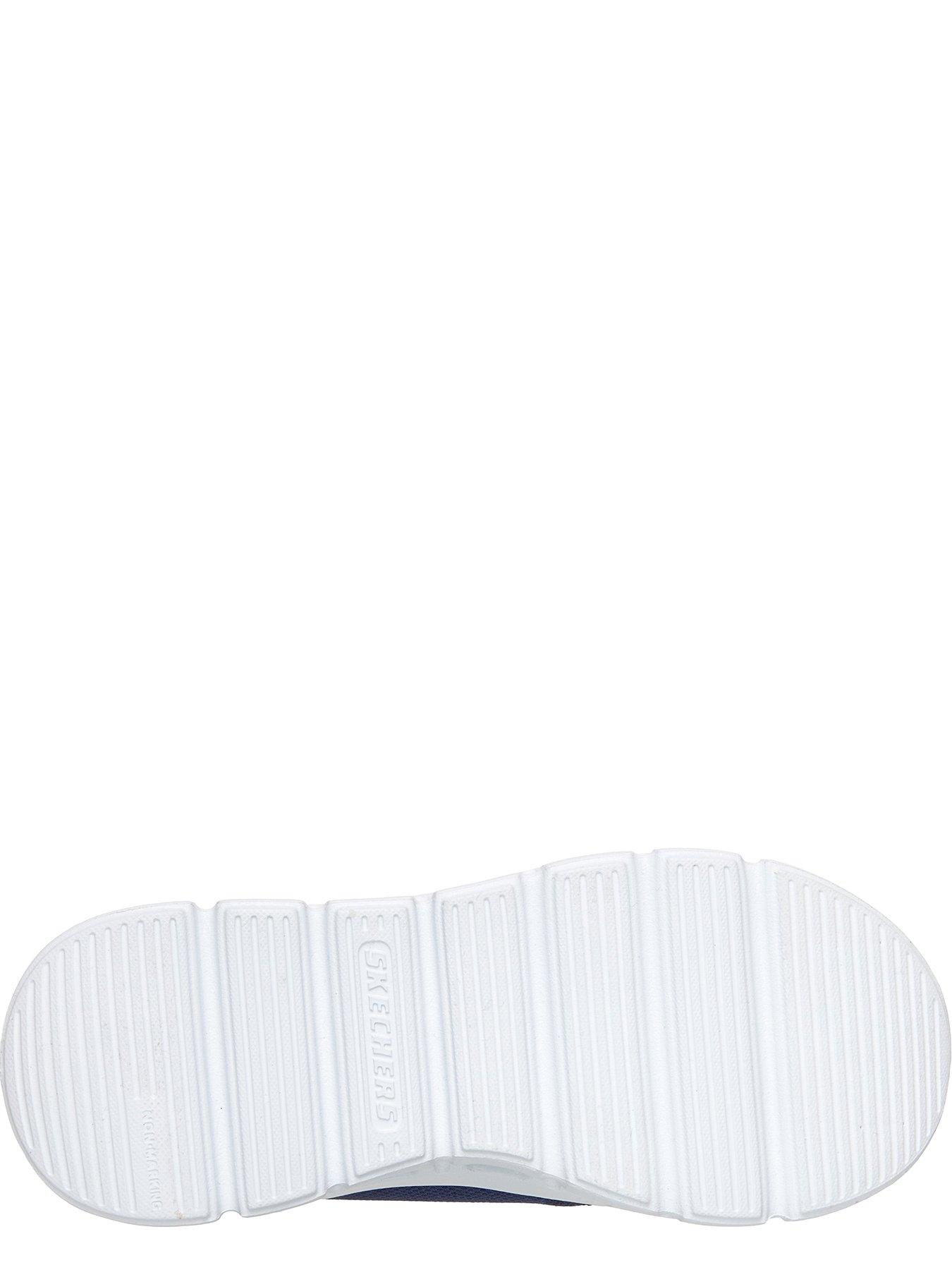 Image 4 of 6 of Skechers Kids Glide-Step Flow Lifestyle Trainers - Navy