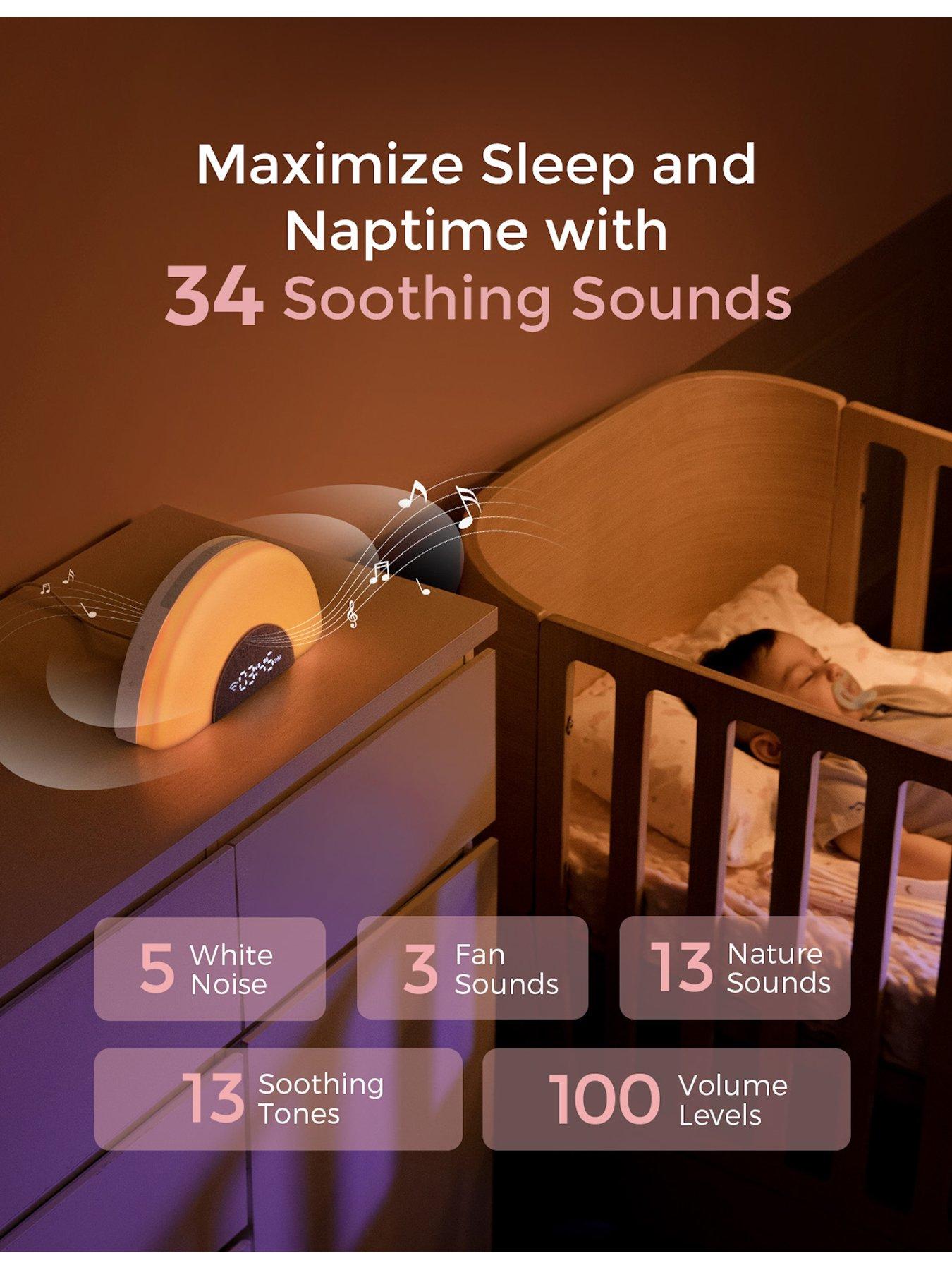  image of momcozy-rainbow-white-noise-machine