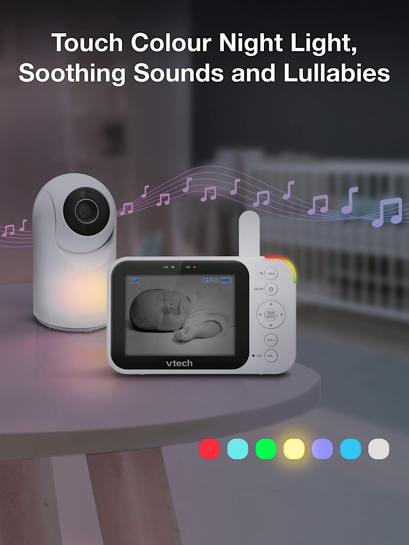Image 4 of 7 of VTech 3.5" Pan &amp; Tilt Video Monitor