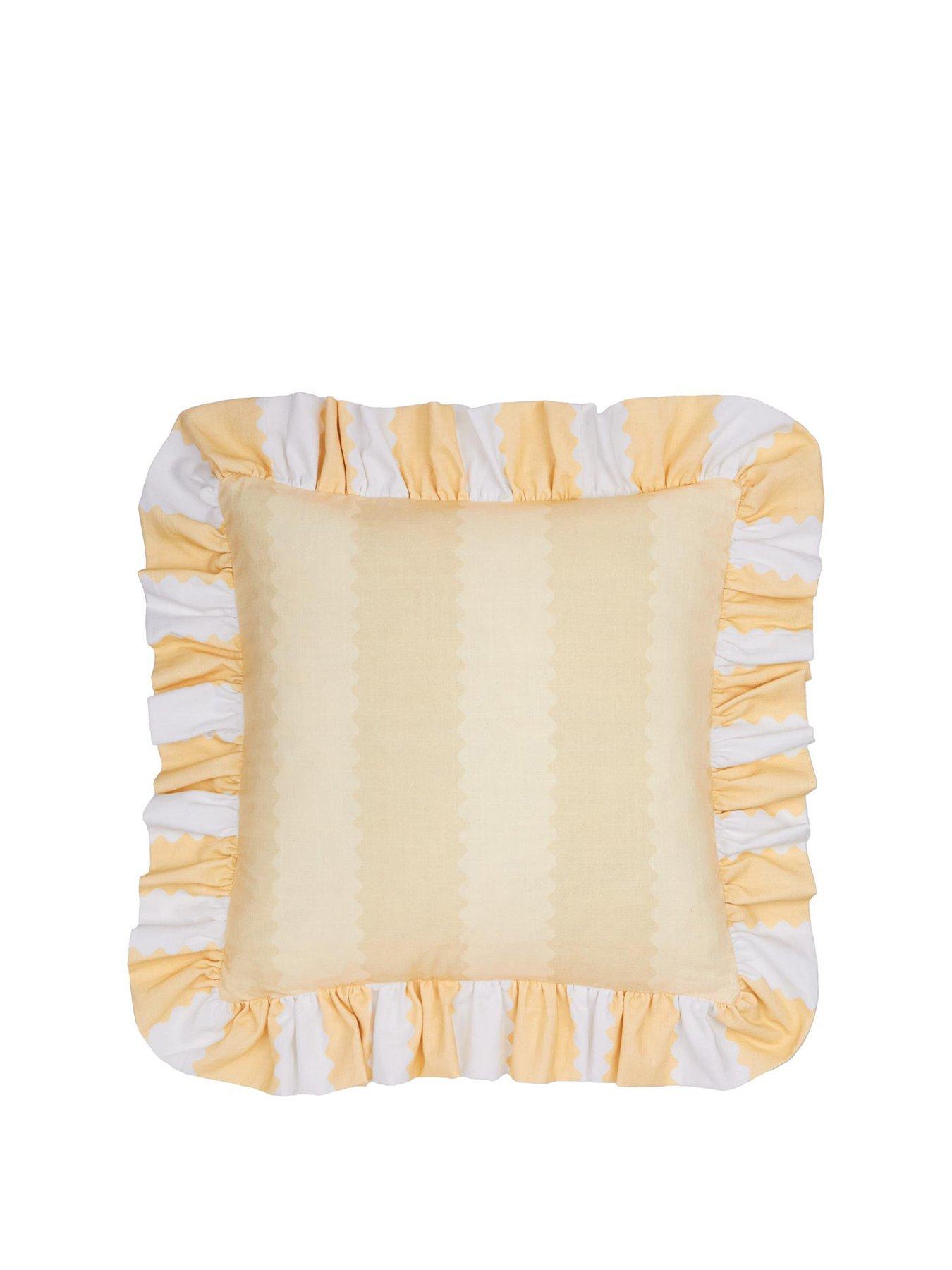 Image 2 of 4 of Wylder Birdie Stripe 45x45cm Polyester Cushion