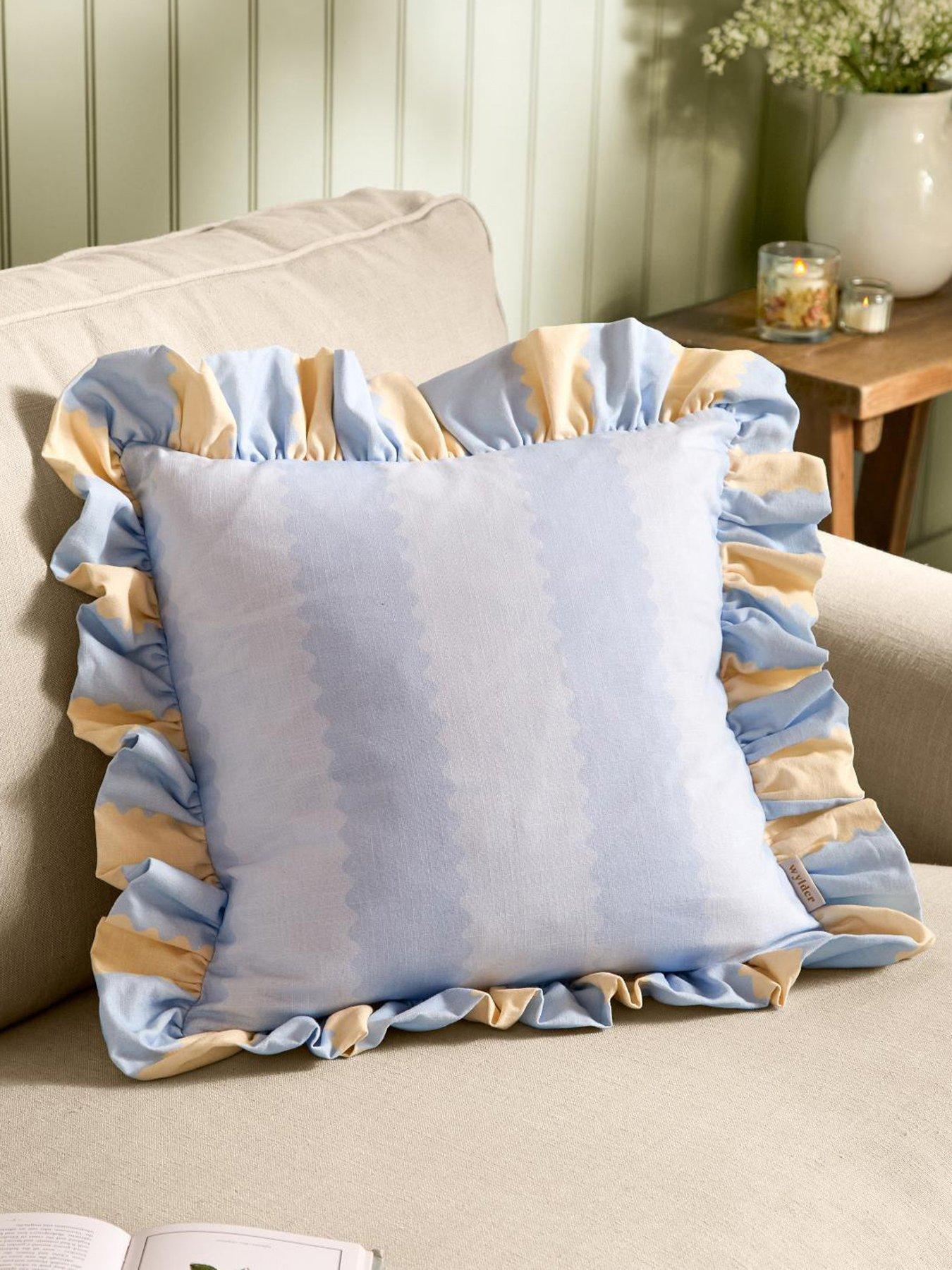 Wylder Birdie Stripe 45x45cm Polyester Cushion