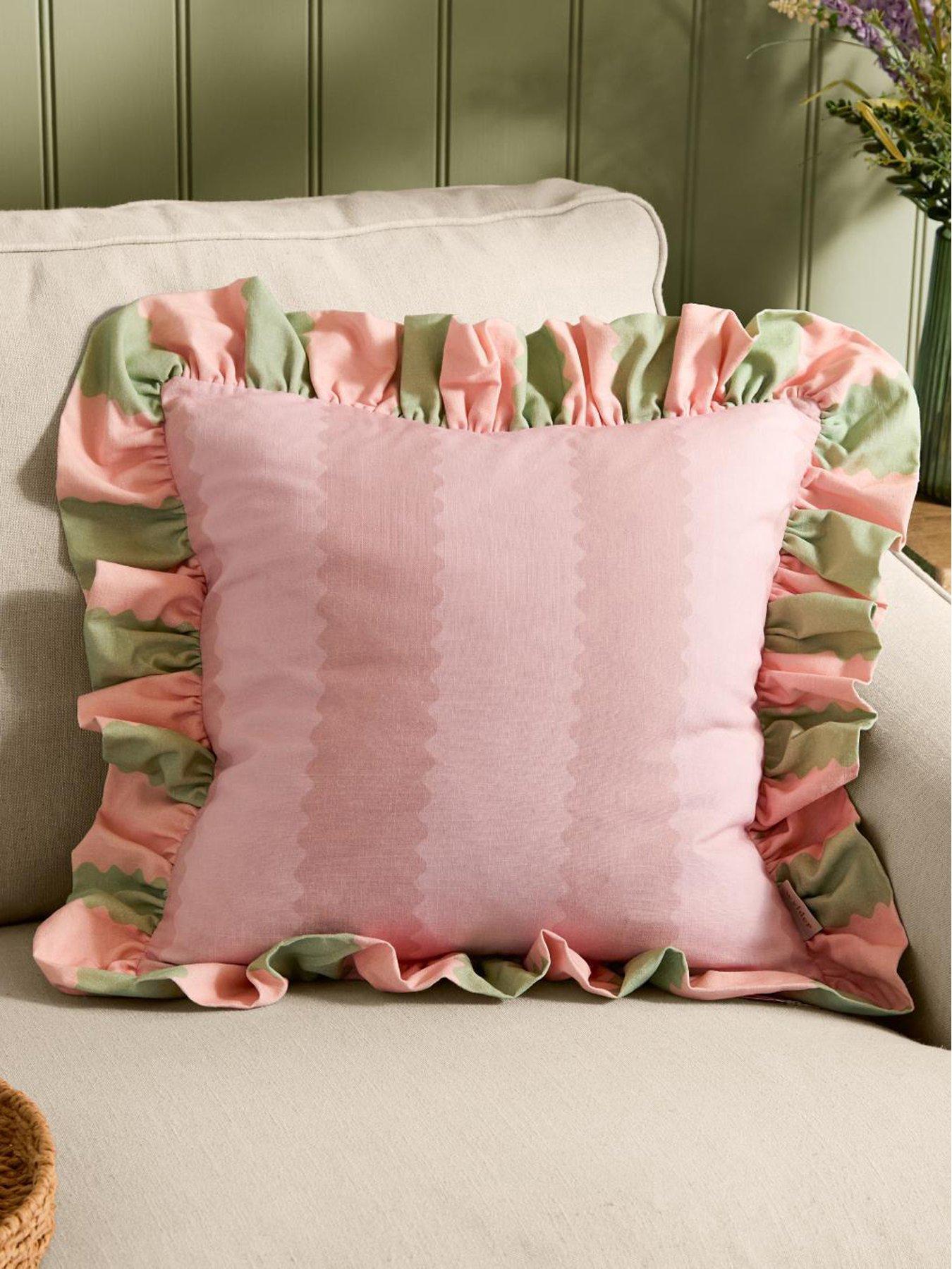 Wylder Birdie Stripe 45x45cm Polyester Cushion