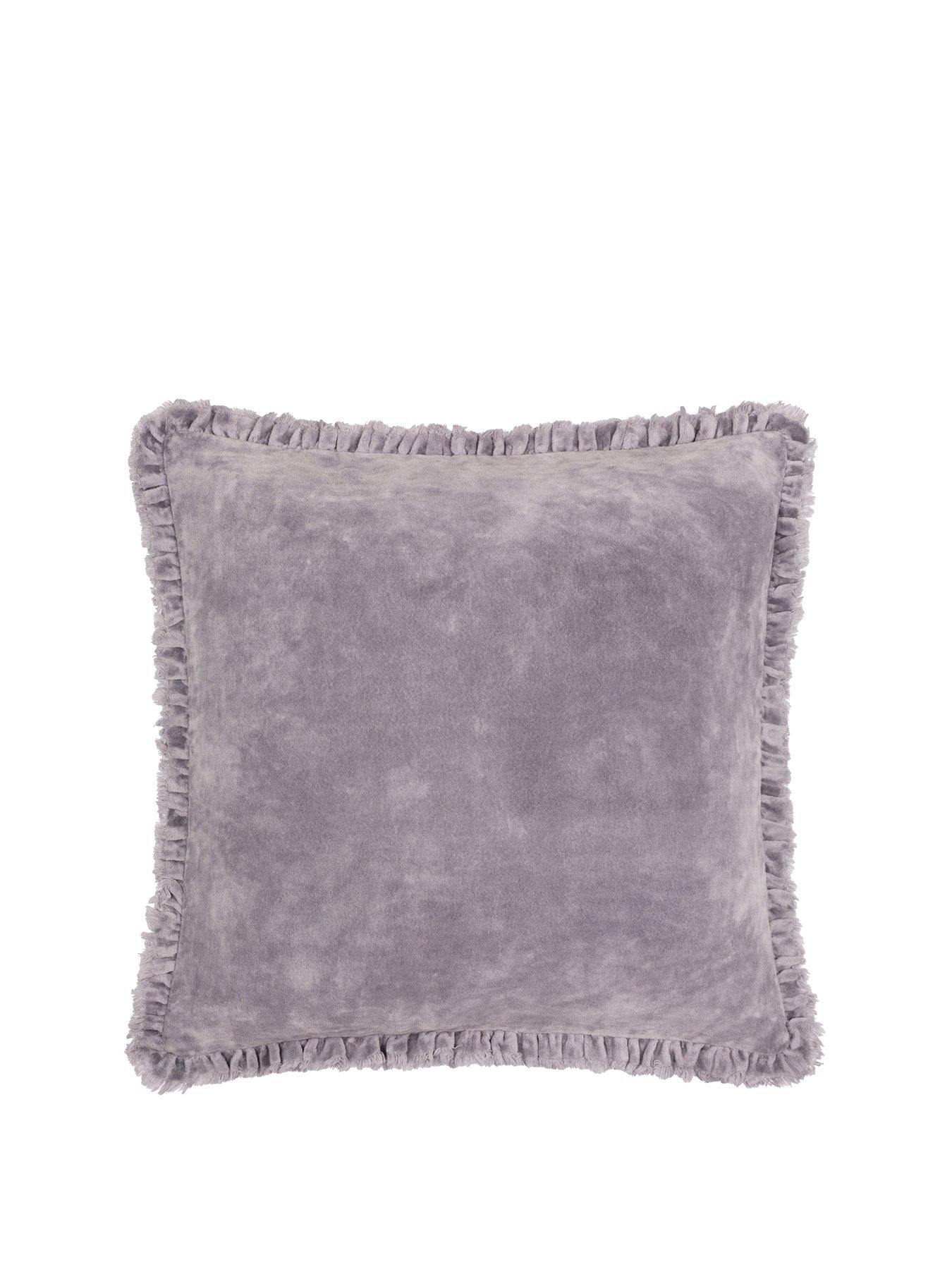  image of yard-heavy-chenille-50x50-polyester-cushion-mauve