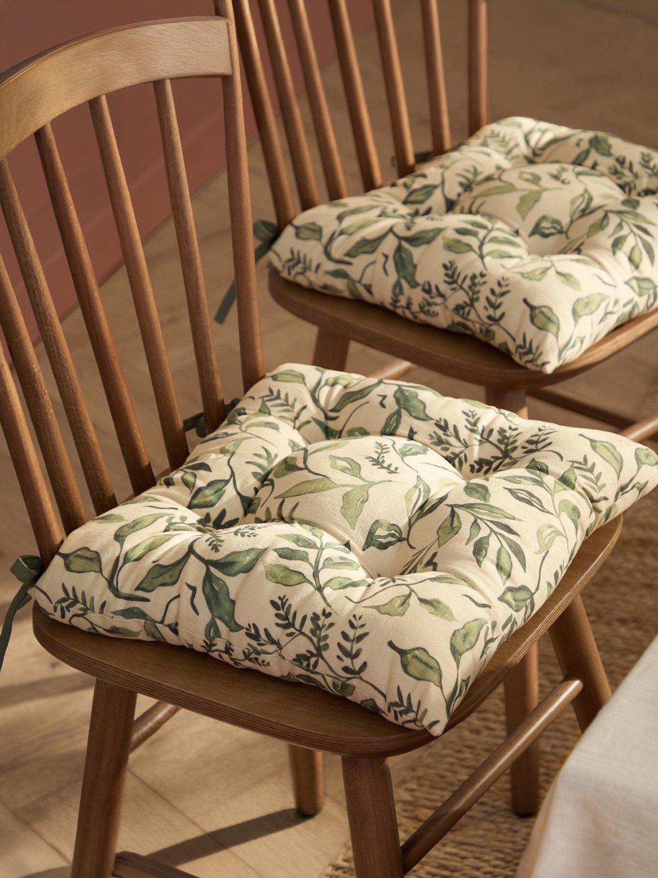 Wylder Herb Garden 40X40 Seat Pads Green
