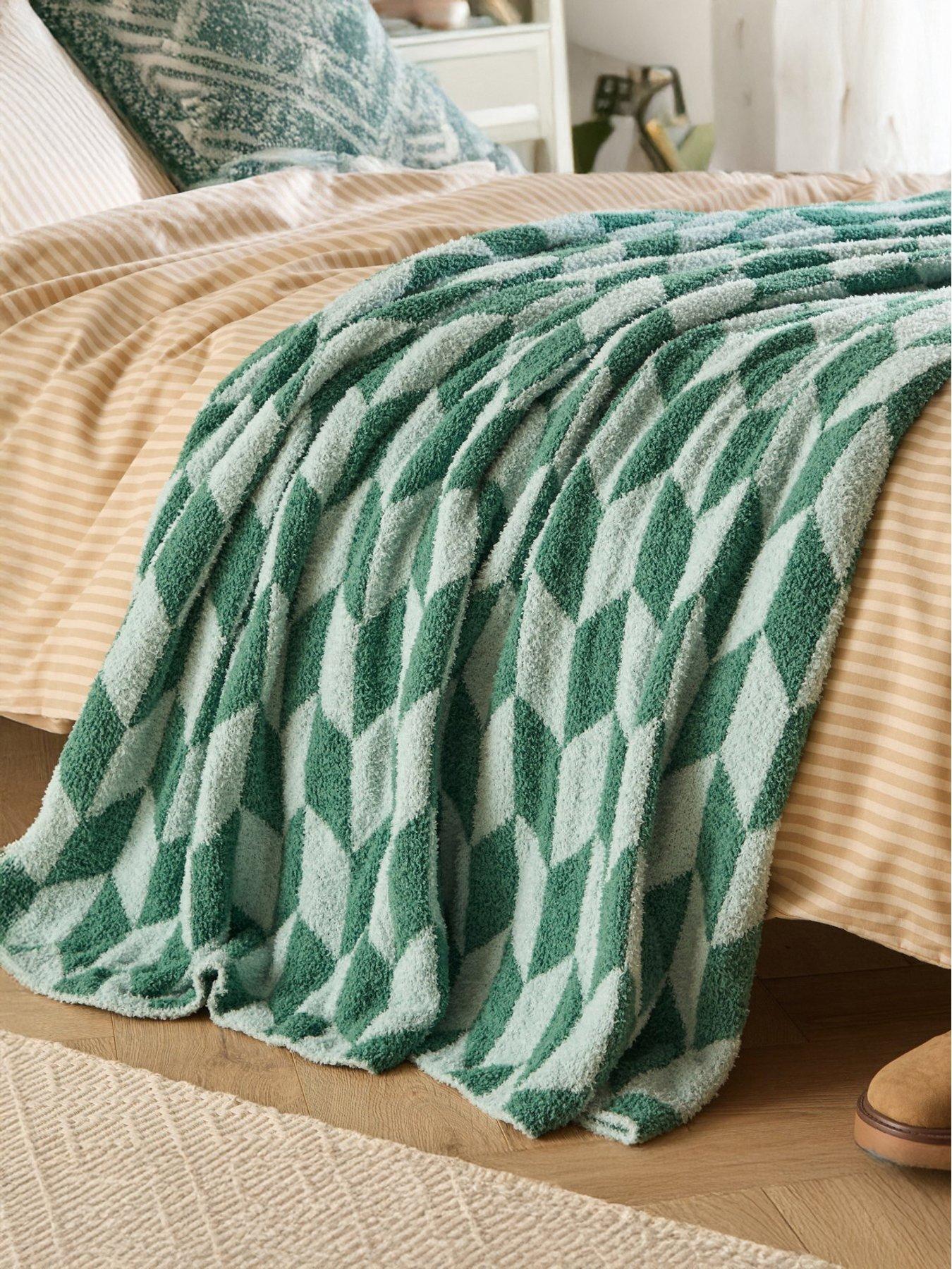 Furn OLSEN 130X180 THROW RETRO PINK