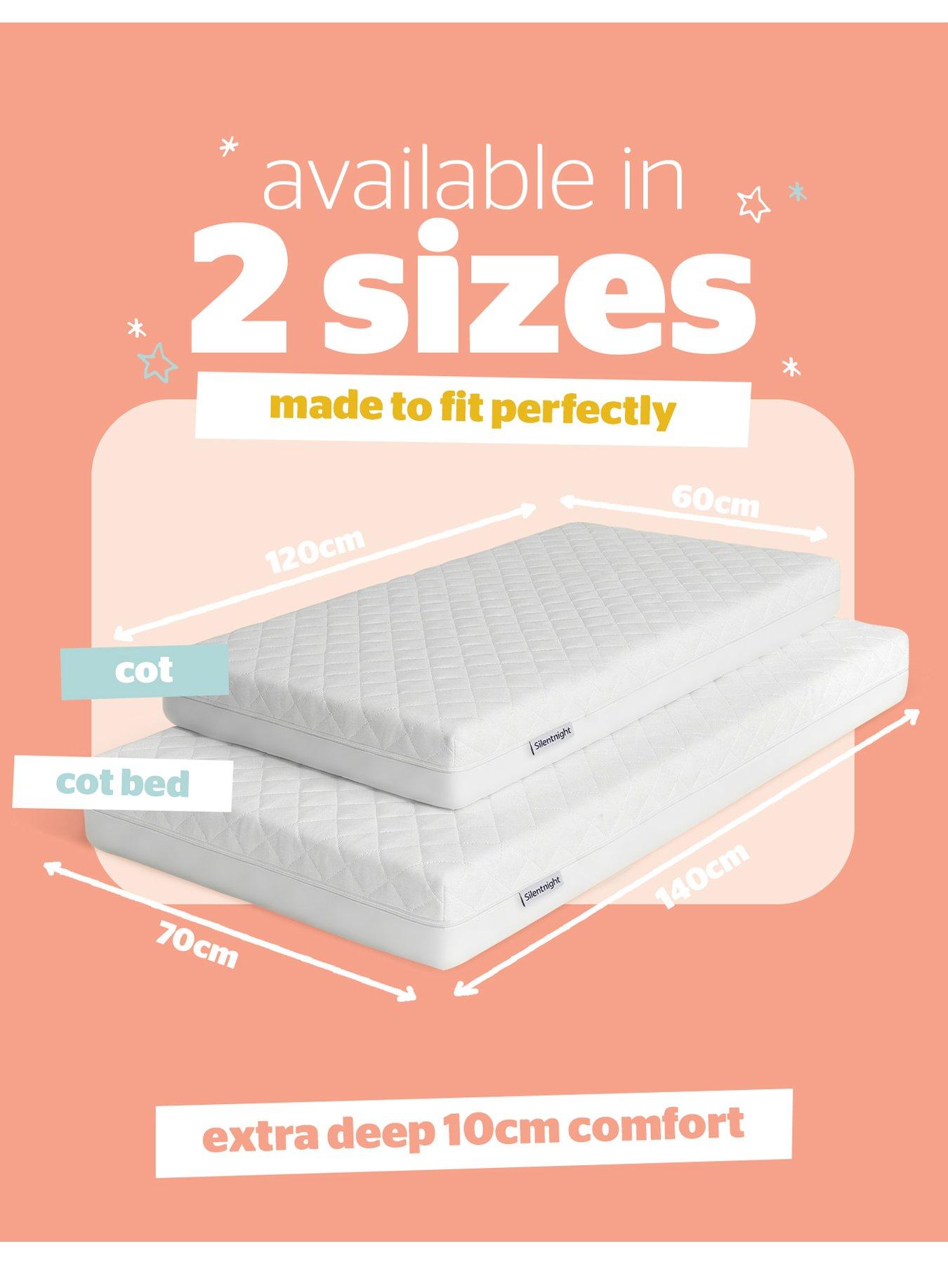 Image 5 of 8 of Silentnight Safe Nights Fibre Cot Bed Mattress - 70cm x 140cm