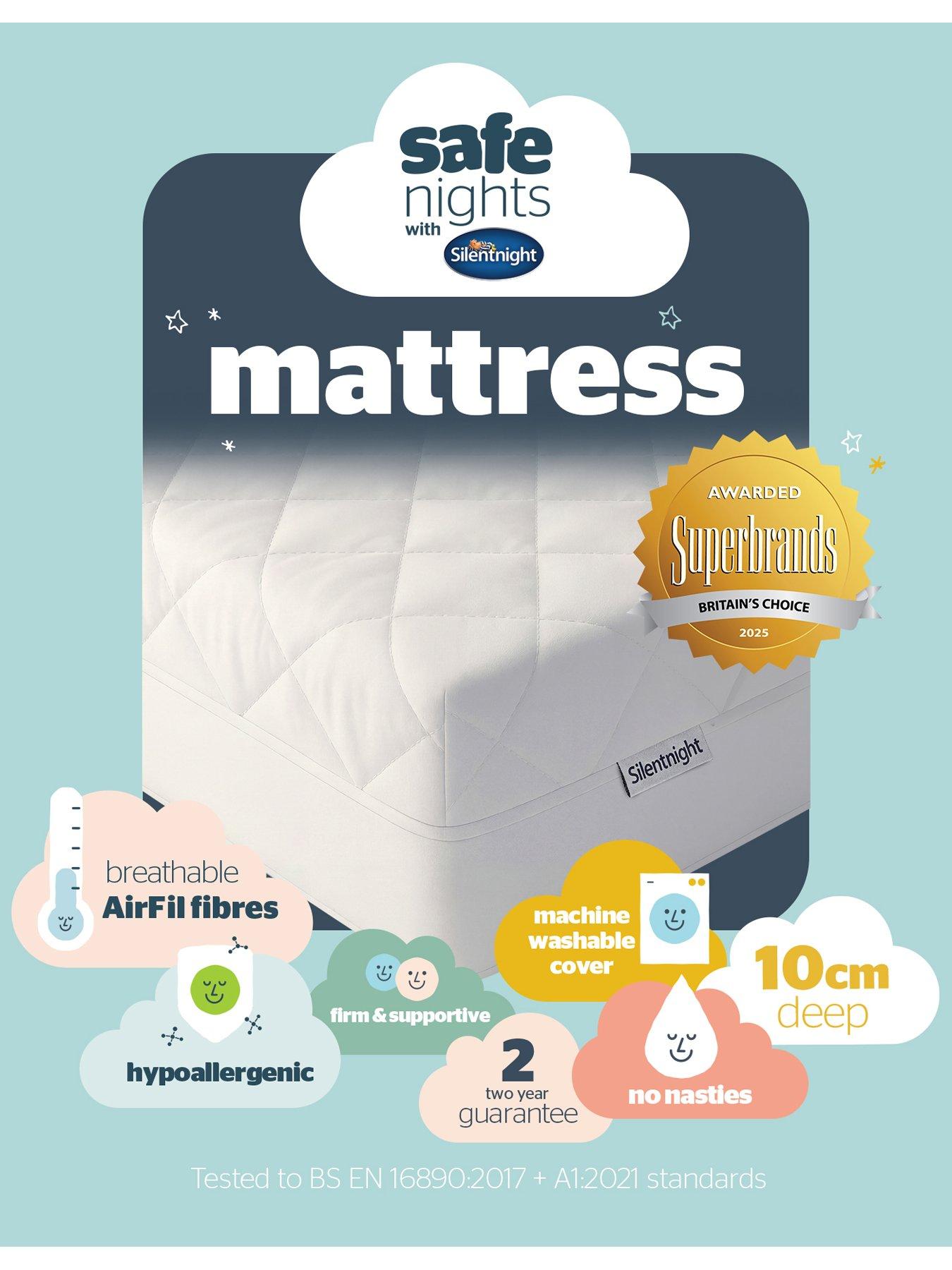 Image 7 of 8 of Silentnight Safe Nights Fibre Cot Bed Mattress - 70cm x 140cm