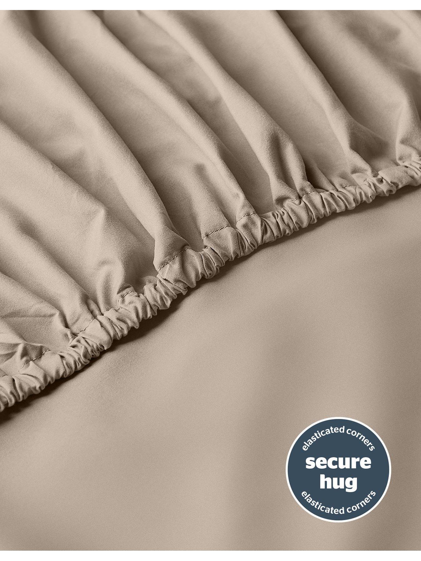 Image 4 of 6 of Silentnight Silentnight Supersoft 2 Pack Fitted Sheet Bundle