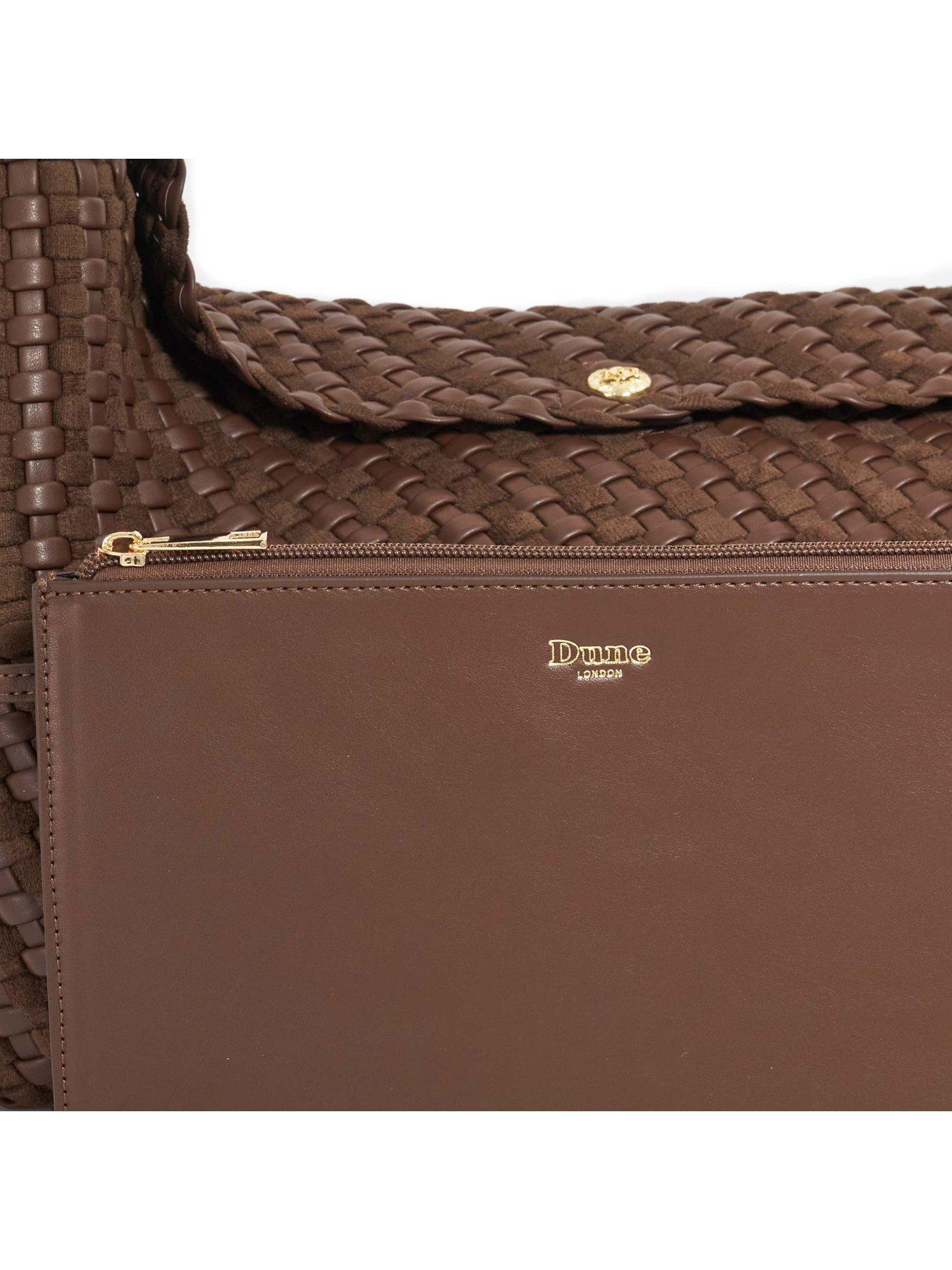 Image 5 of 6 of Dune London Deliberate L Day Bags - Brown