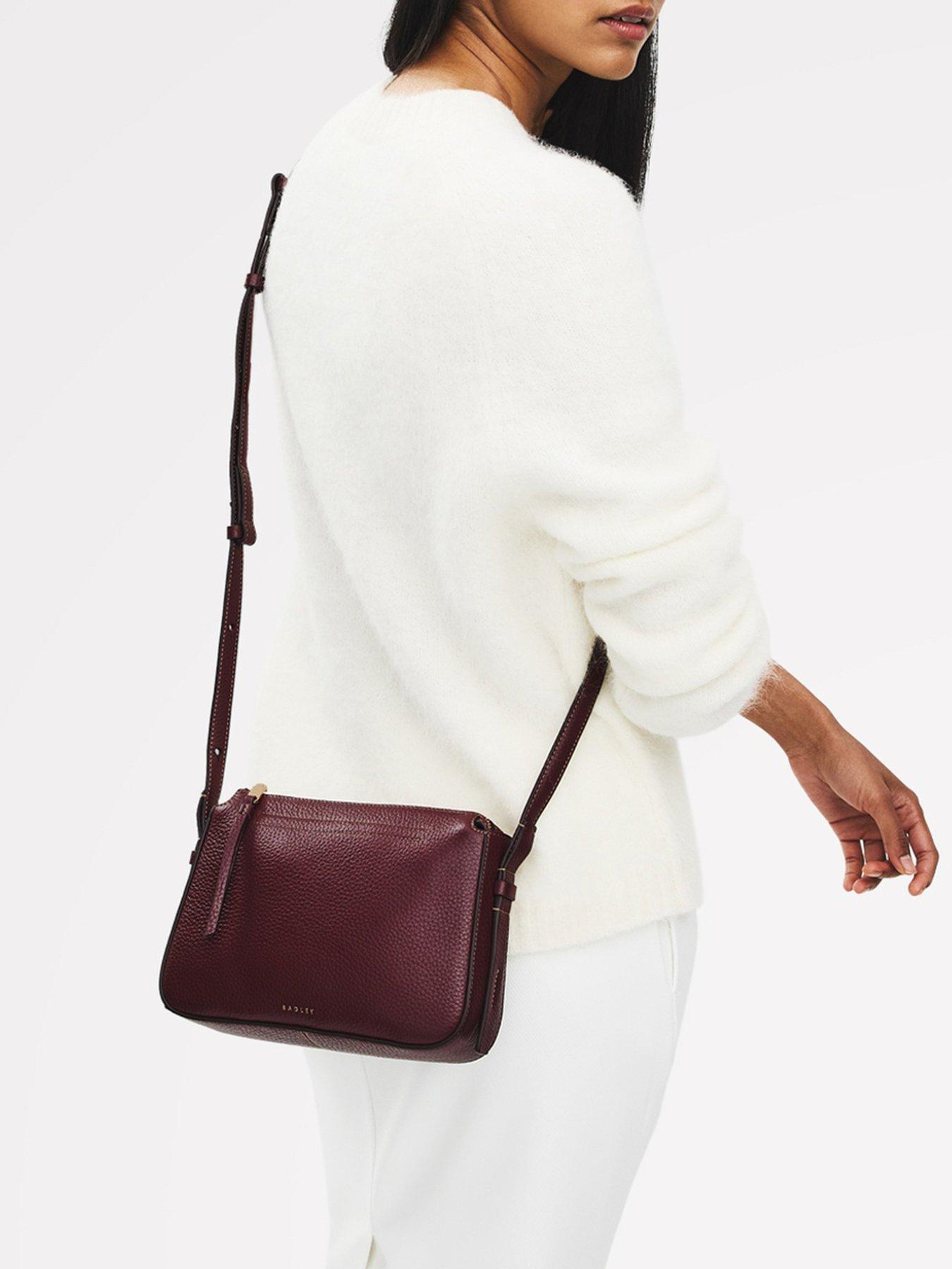 Image 2 of 5 of Radley Oak Street Small Ziptop Cross Body Bag - Dark Cherry