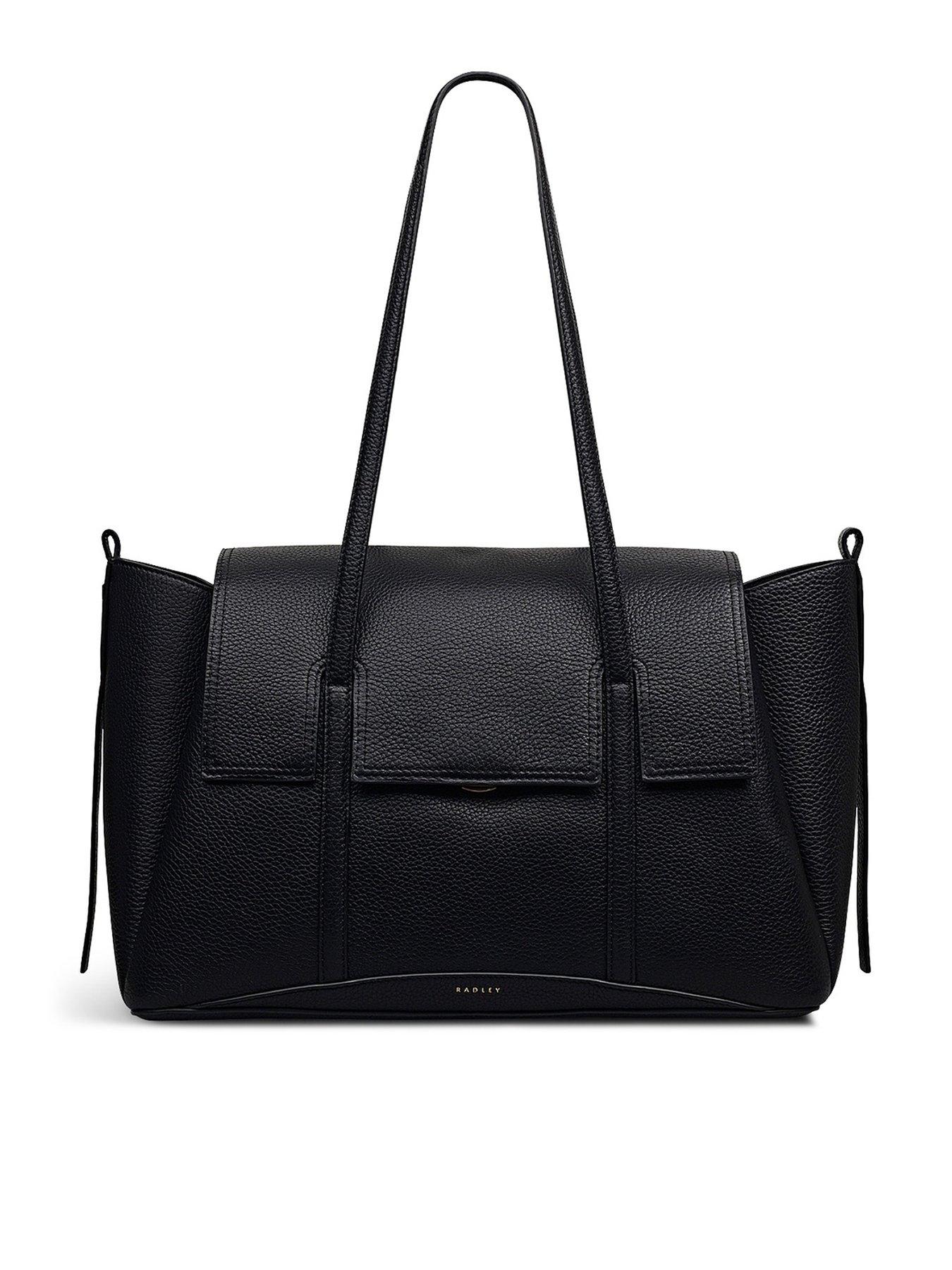 Image 1 of 5 of Radley The Chancery Large Flapover Shoulder - Black