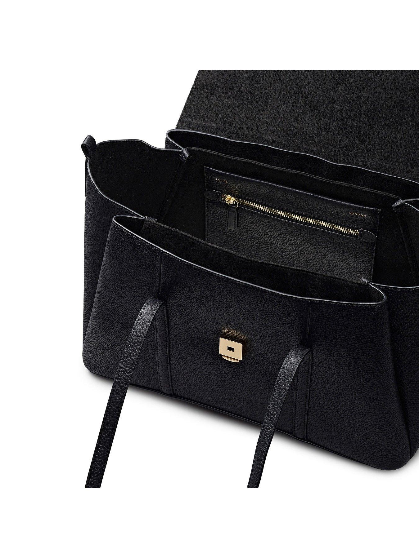 Image 4 of 5 of Radley The Chancery Large Flapover Shoulder - Black