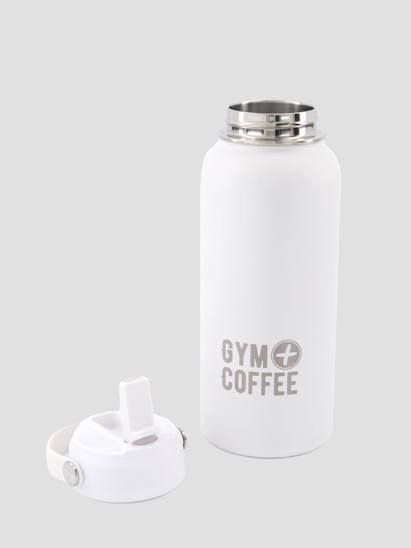  image of gym-coffee-womens-training-1l-hydrate-bottle-white