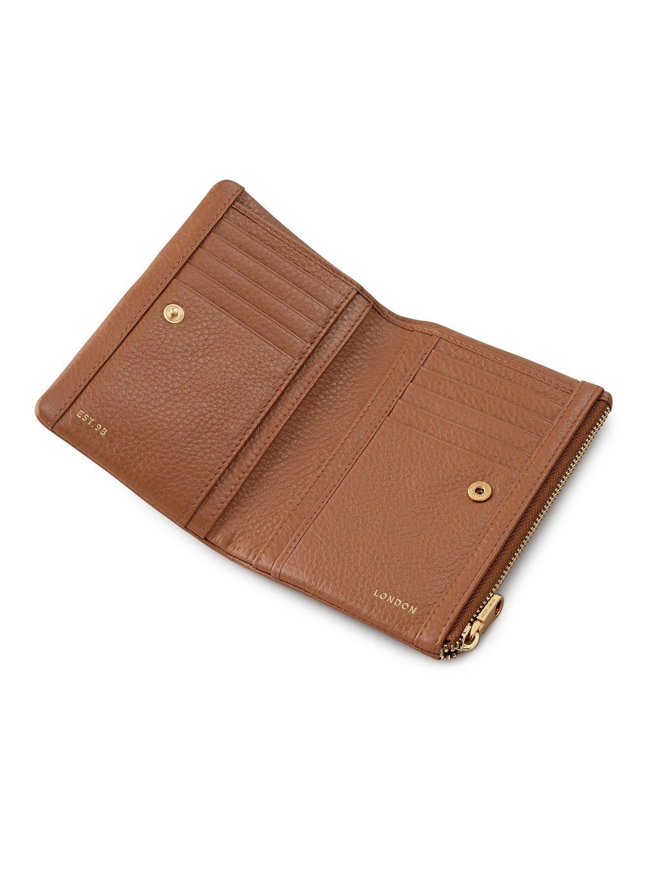  image of radley-mallow-street-medium-bifold-purse-saddle-brown