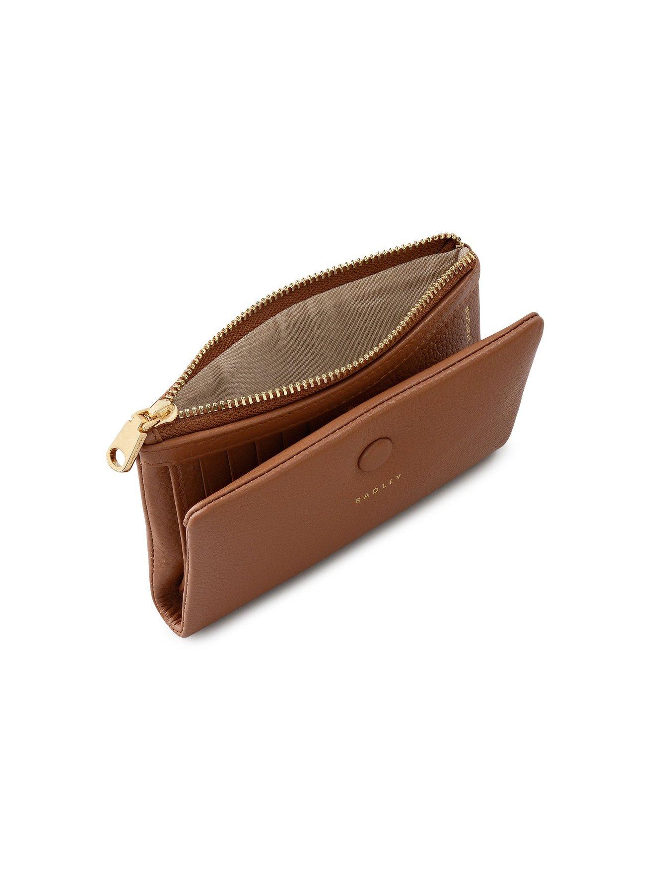  image of radley-mallow-street-medium-bifold-purse-saddle-brown
