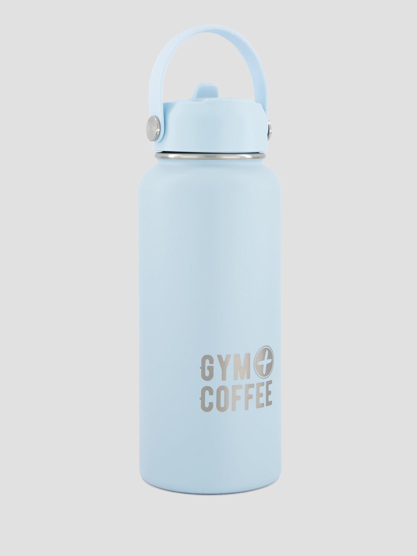  image of gym-coffee-womens-training-1l-hydrate-bottle-blue
