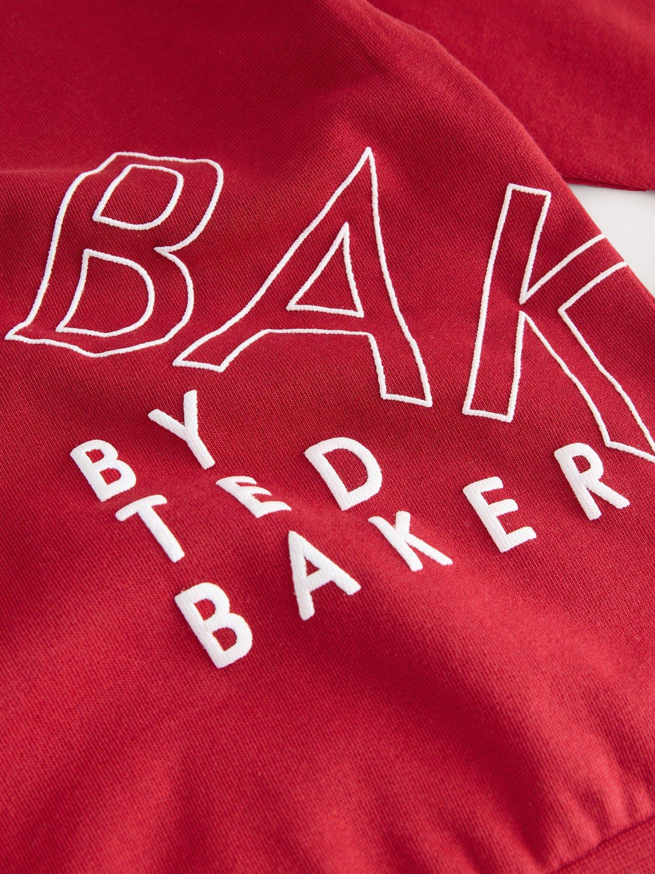 Image 4 of 7 of Ted Baker Younger Boys Graphic Logo Set - Red