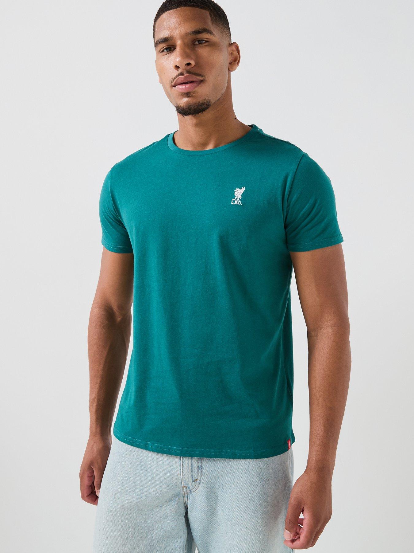 Liverpool FC Mens T-Shirt - Green