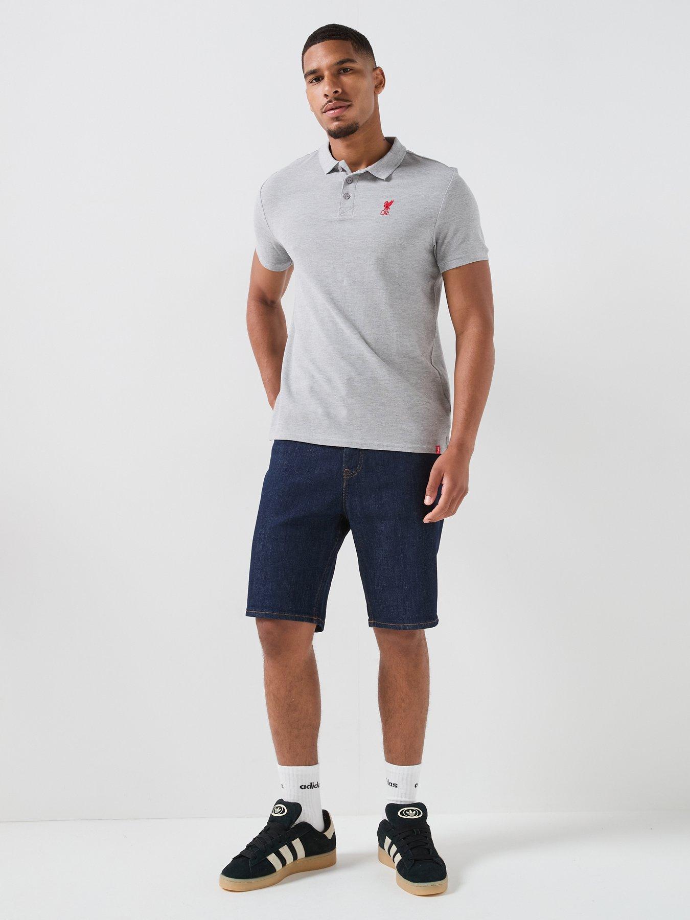 Image 3 of 6 of Liverpool FC Mens Polo Shirt - Grey