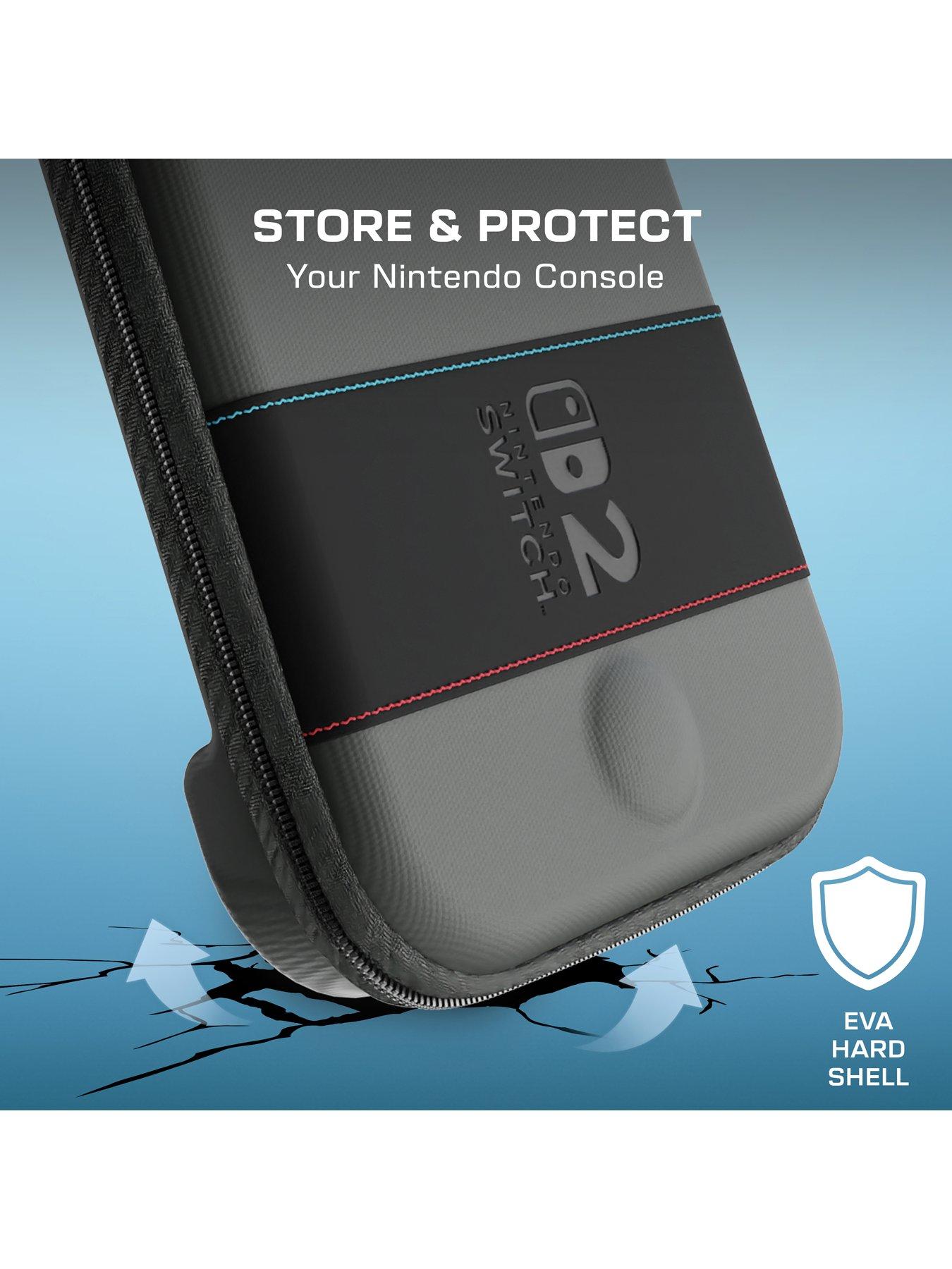  image of turtle-beach-playtrek-slim-case--nbspcharcoal-black-switch-2