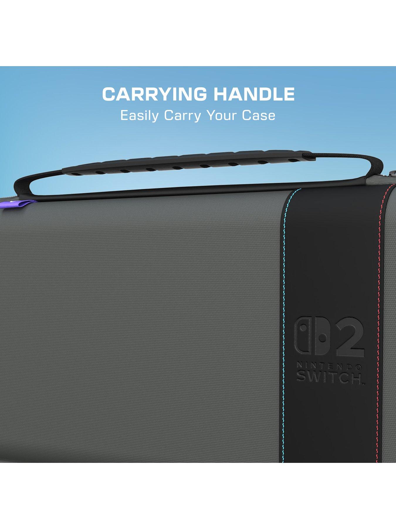  image of turtle-beach-playtrek-travel-case-charcoal-black-switch-2