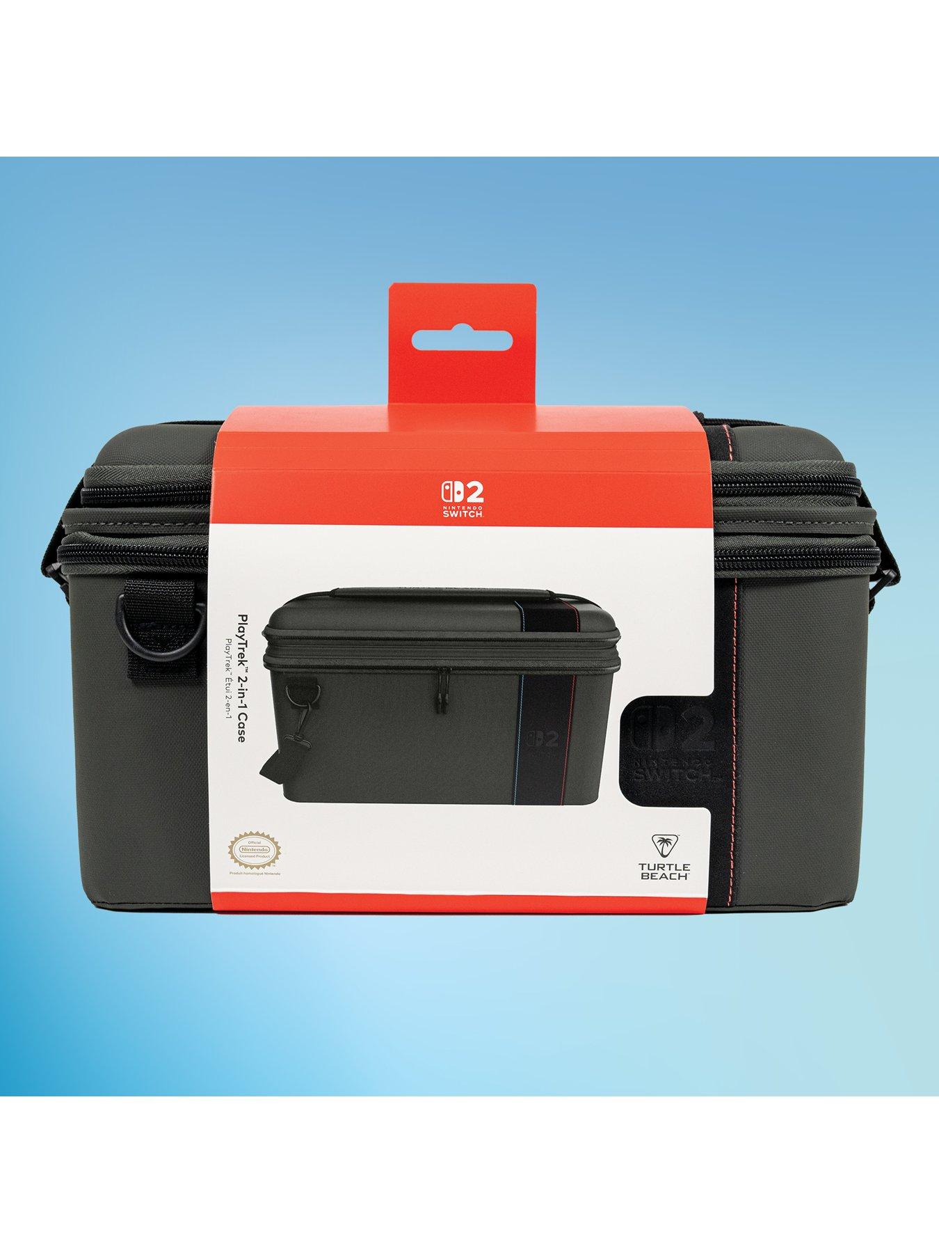  image of turtle-beach-playtrek-2-in-1-case-charcoal-black-switch-2