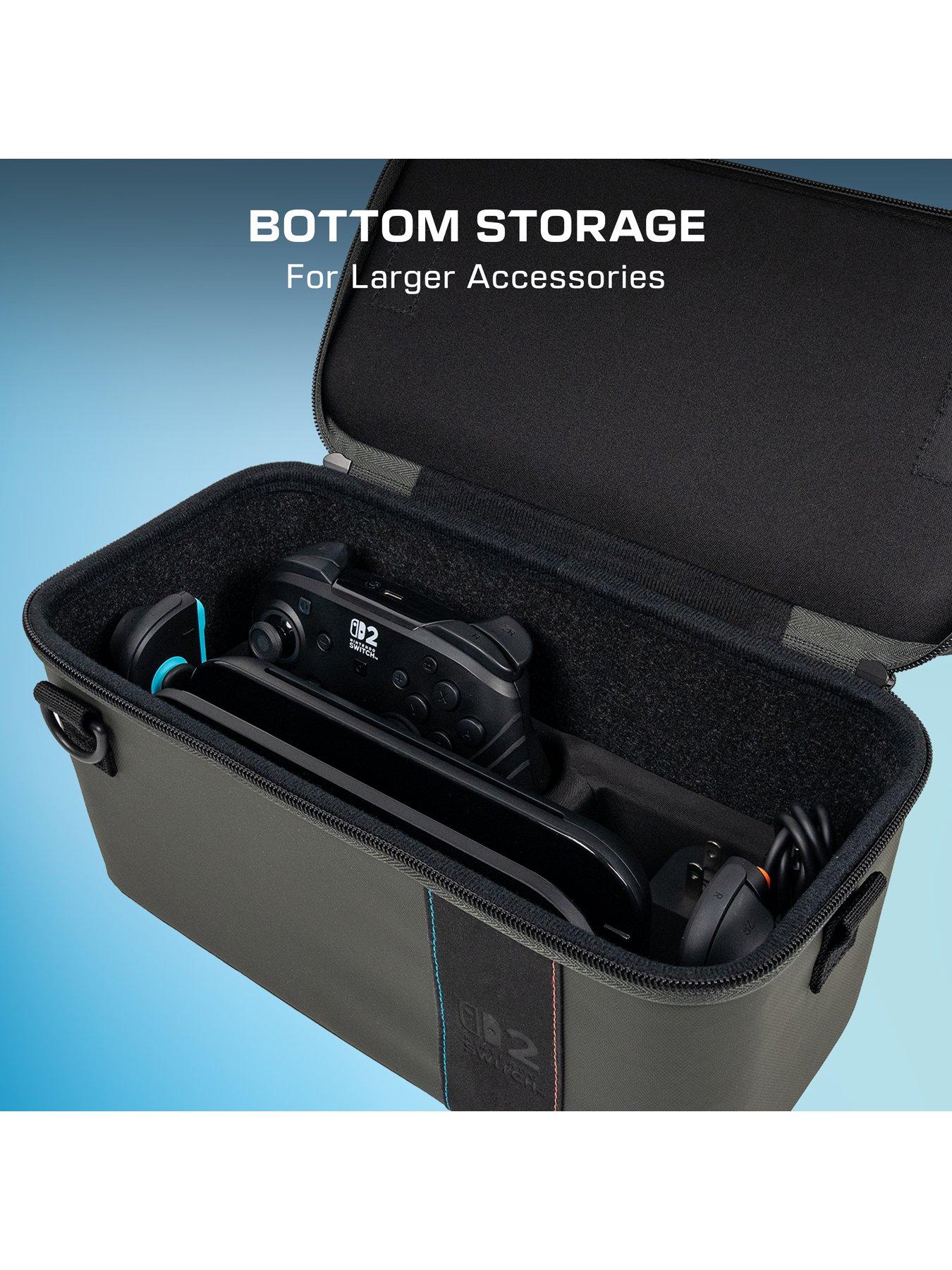  image of turtle-beach-playtrek-2-in-1-case-charcoal-black-switch-2