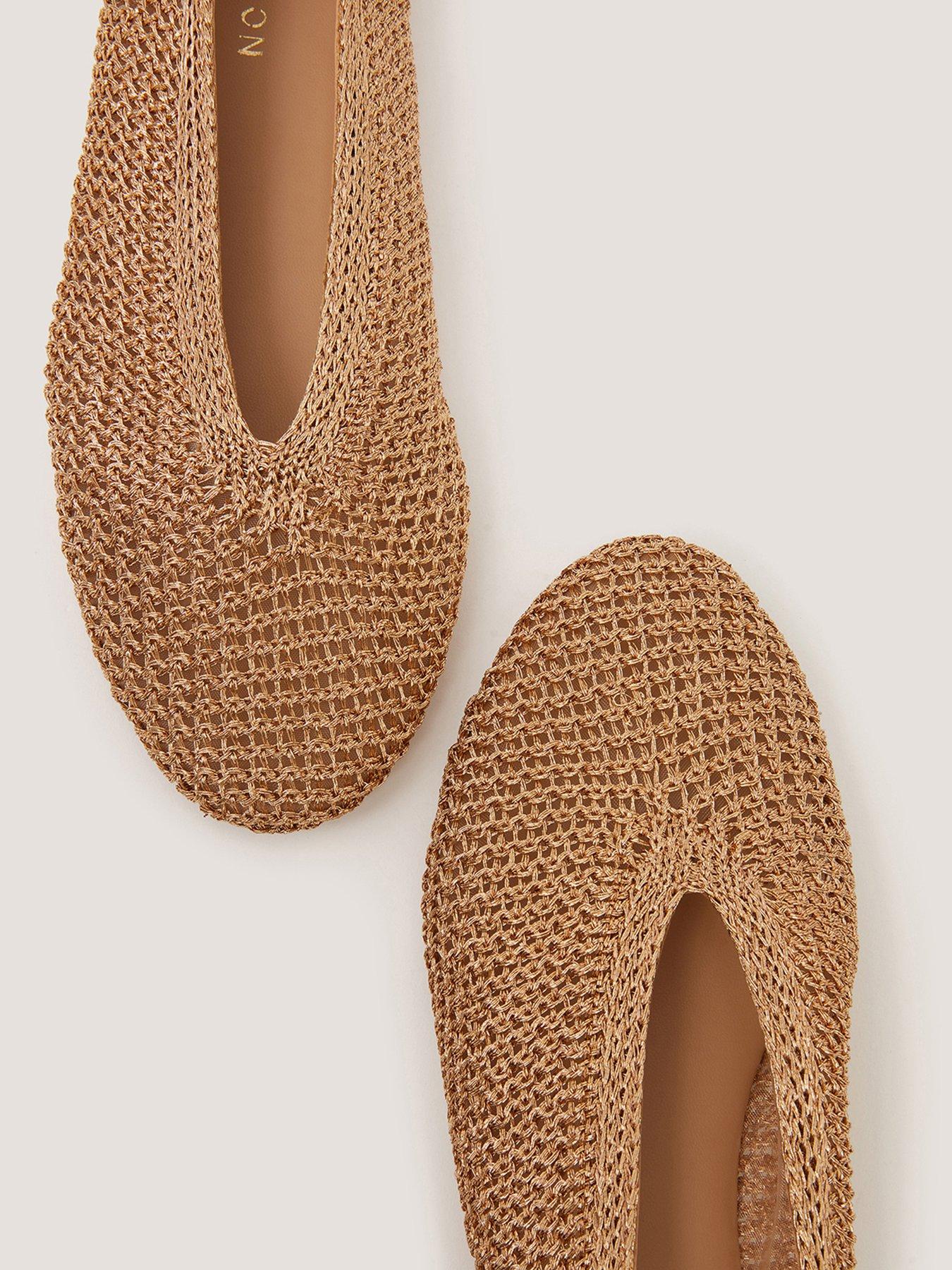  image of monsoon-alma-knitted-pump