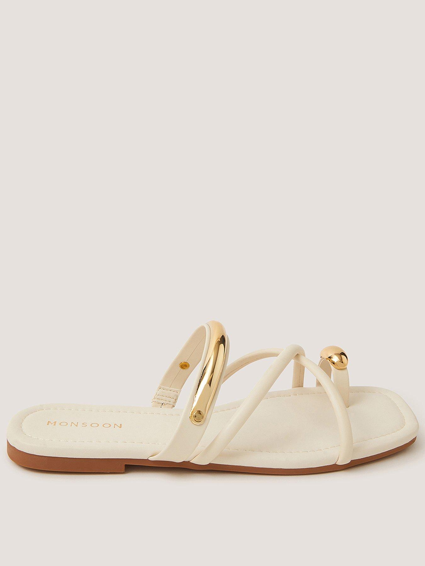 Monsoon Gold Trim Sandal