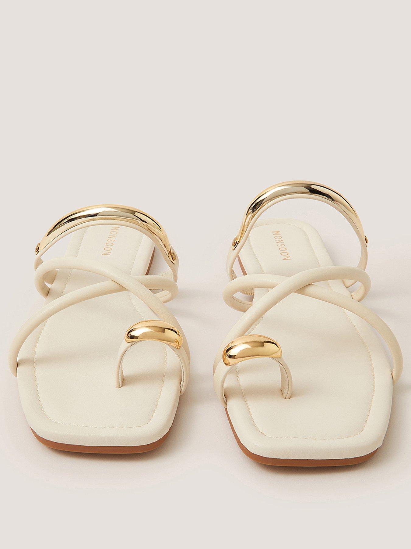 Image 2 of 3 of Monsoon Gold Trim Sandal