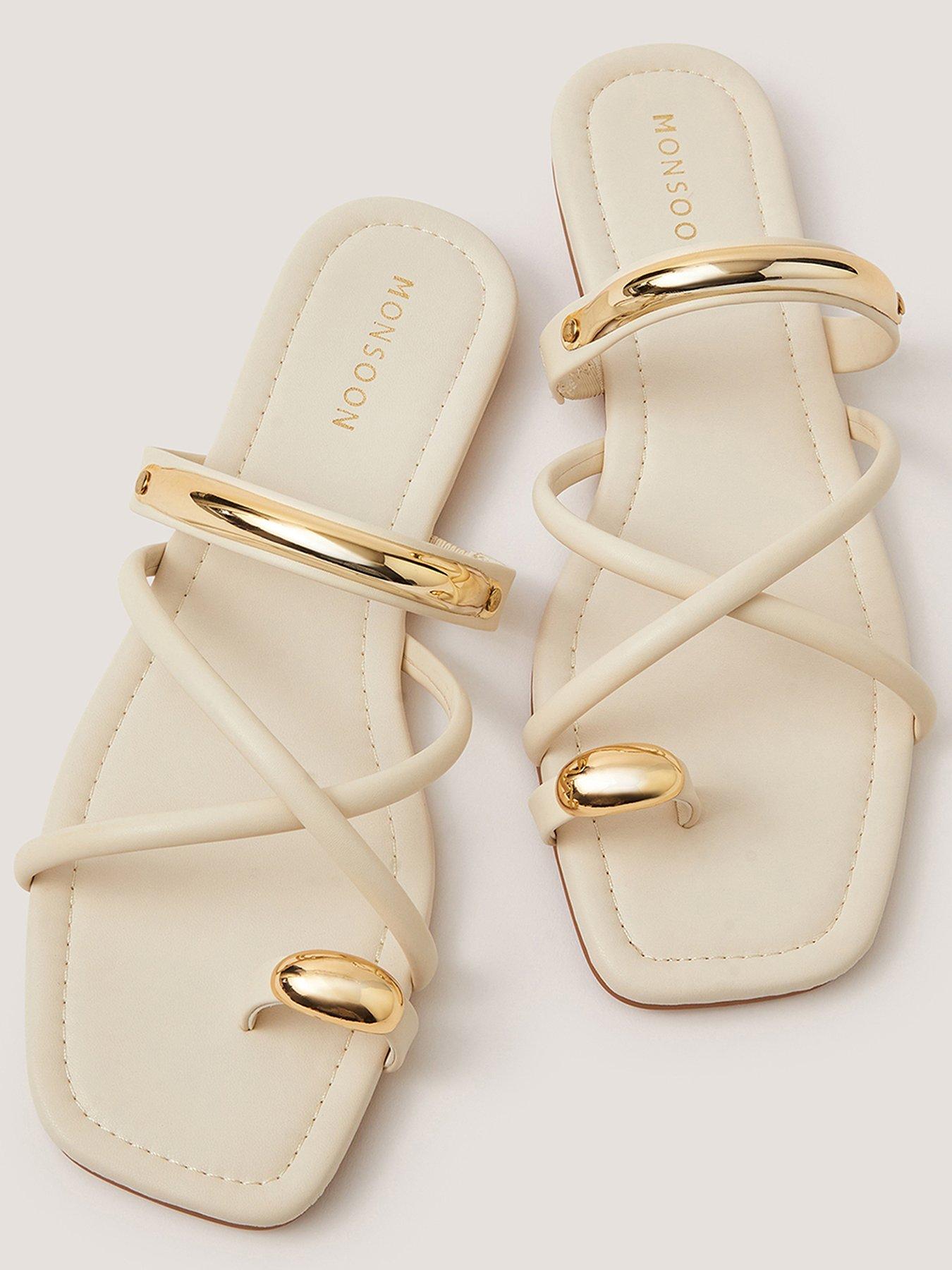 Image 3 of 3 of Monsoon Gold Trim Sandal