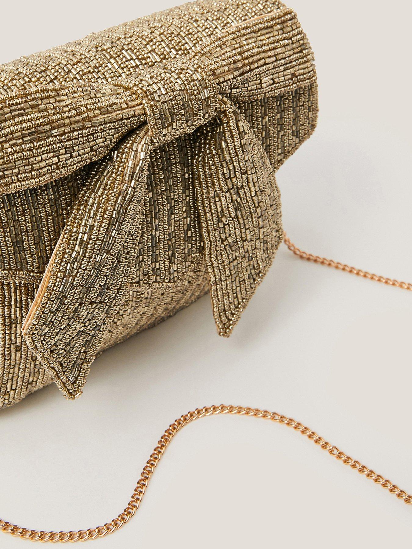 Image 4 of 4 of Monsoon Bella Beaded Bow Bag