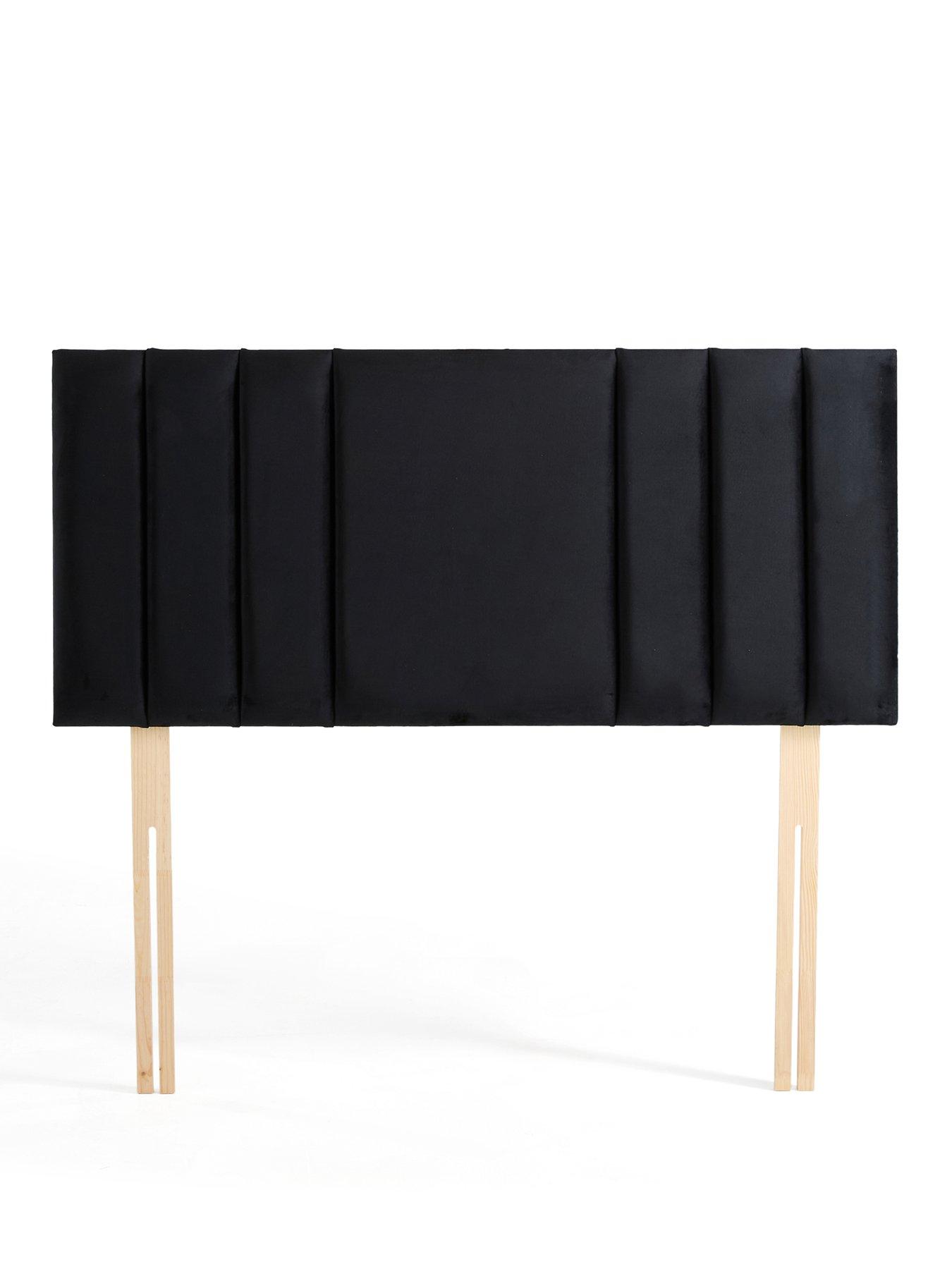 stillFront image of shire-beds-cleo-velvet-headboard