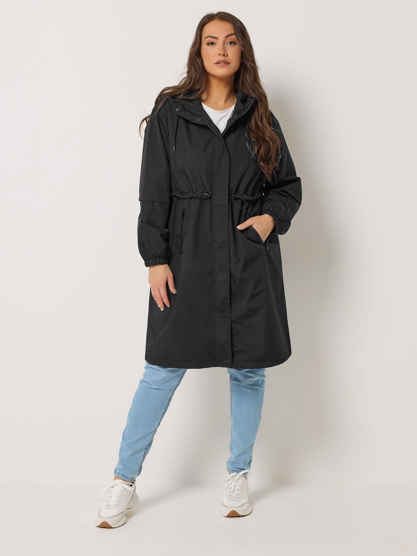  image of yours-curve-waterproof-rainwear-longline-jacket