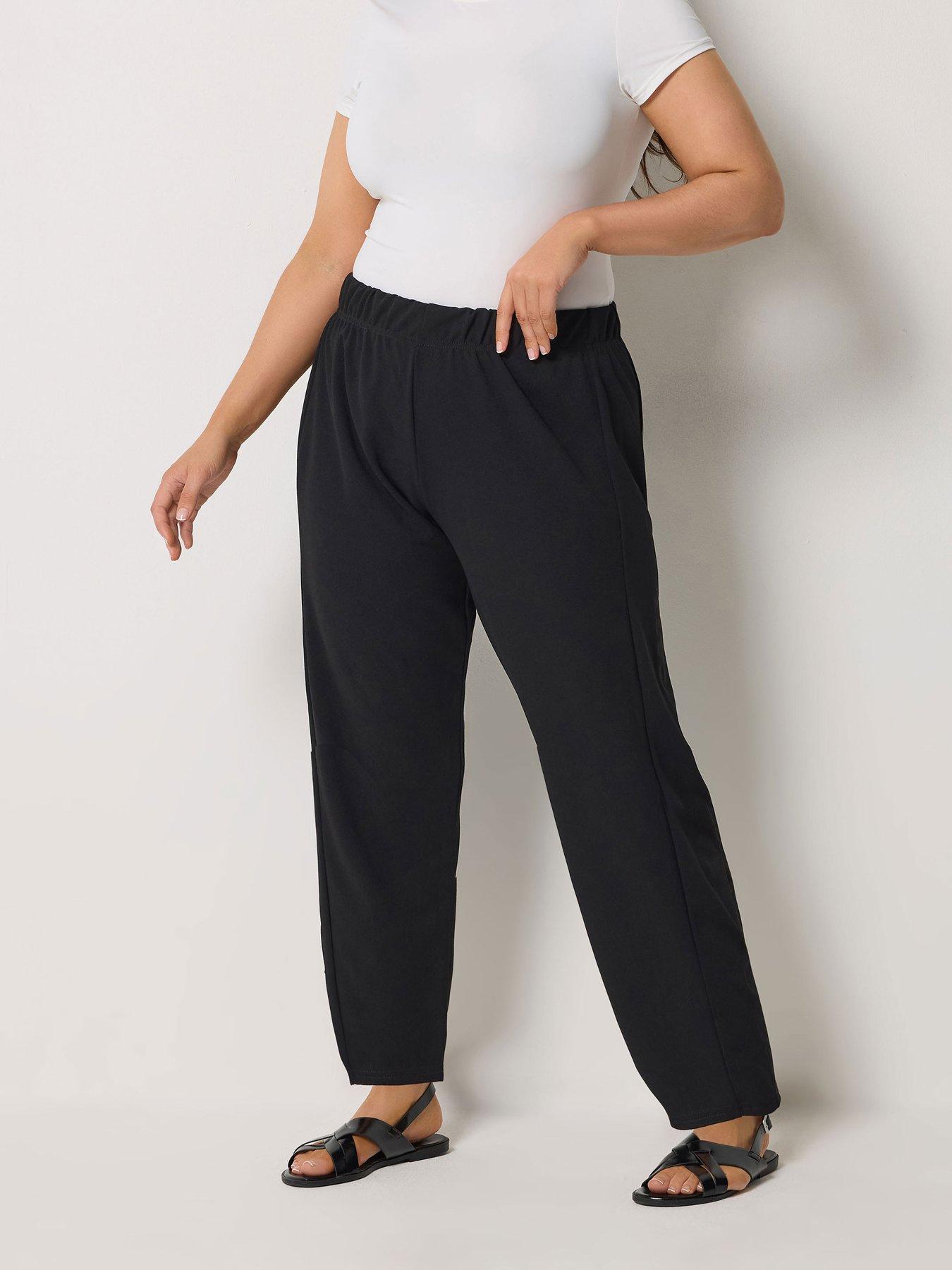 Image 1 of 5 of Yours Curve Barrel Trouser